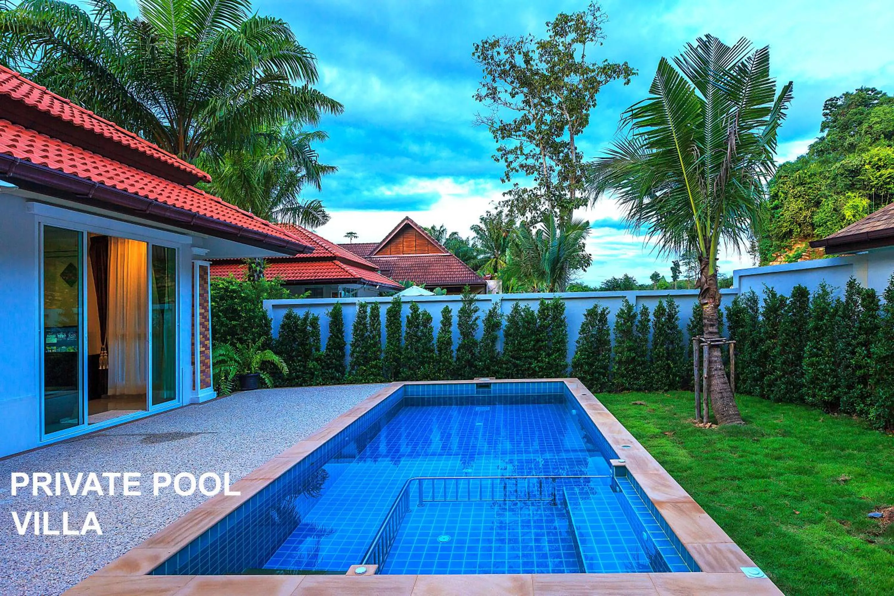 Patio in Lux Family Villas Krabi Ao Nang