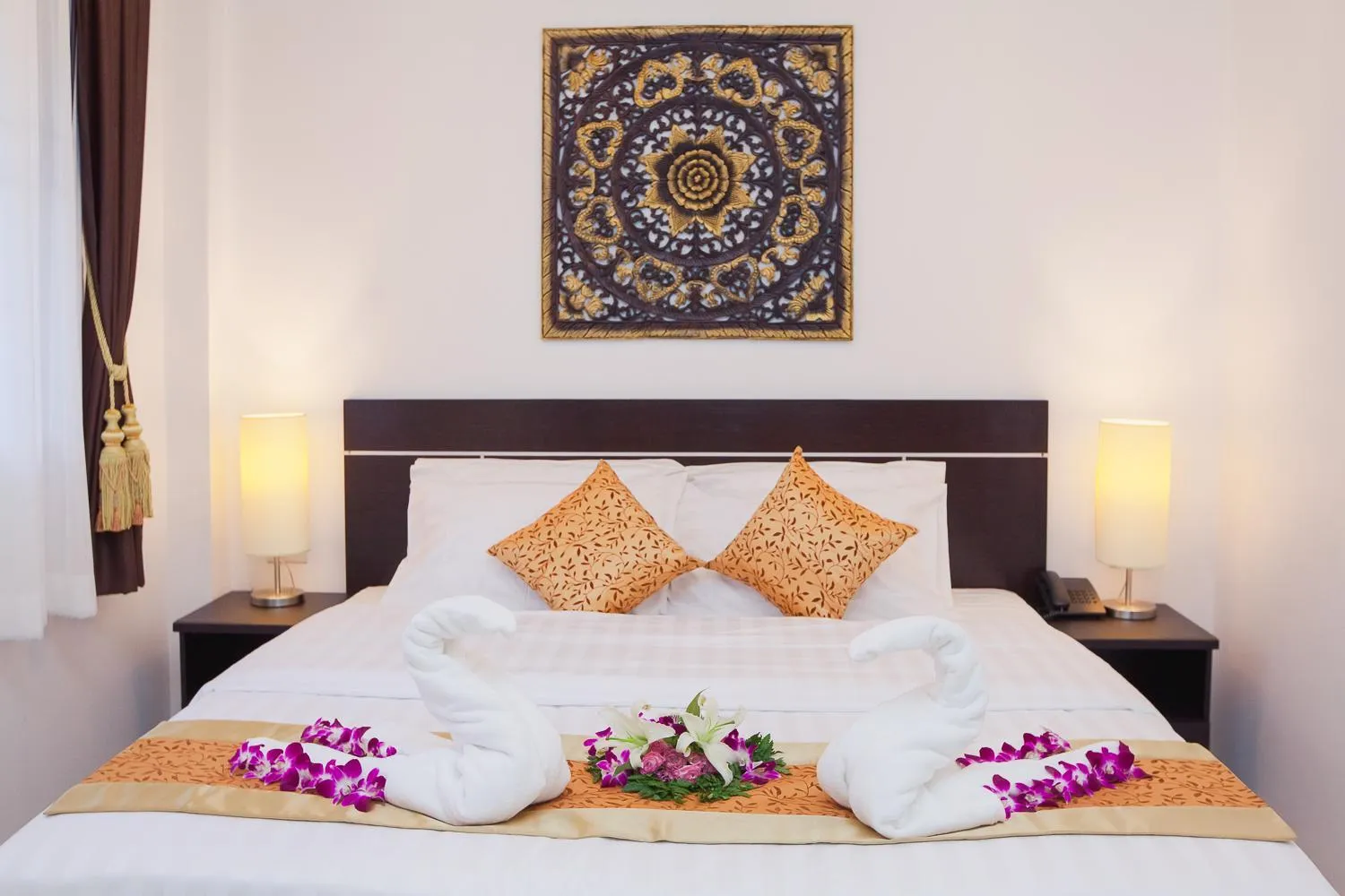 Bed in Lux Family Villas Krabi Ao Nang