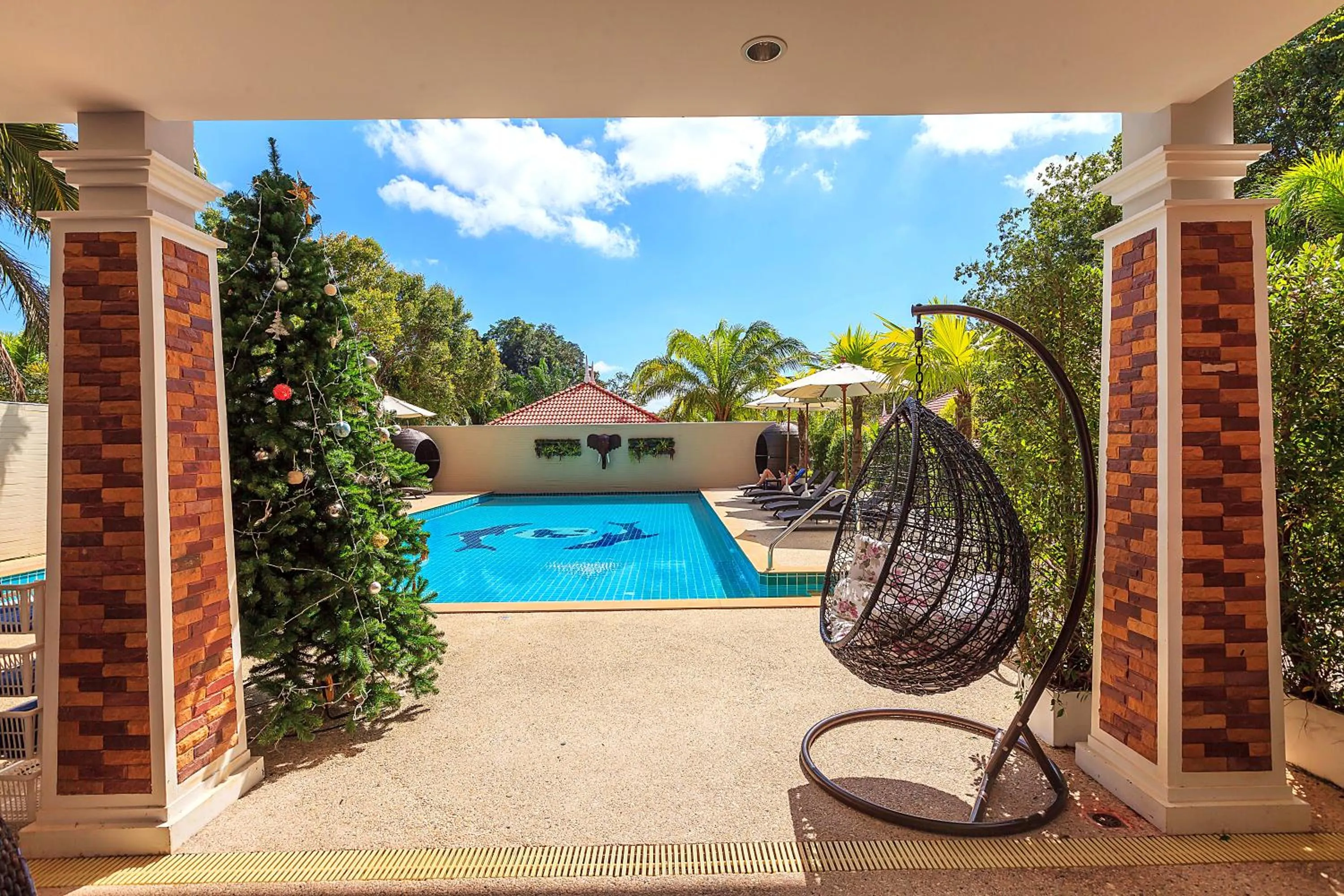 Lounge or bar in Lux Family Villas Krabi Ao Nang