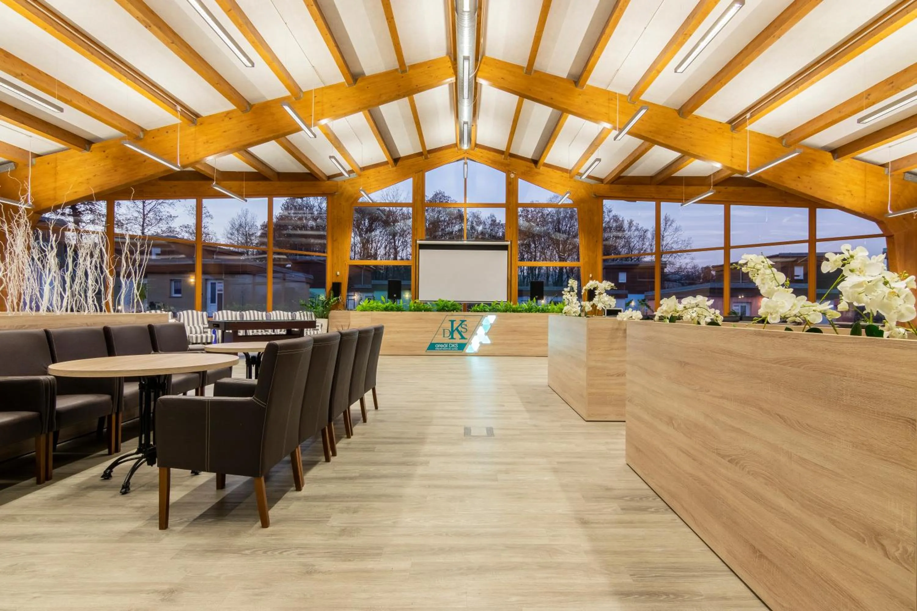 Communal lounge/ TV room in Aparthotel DKS