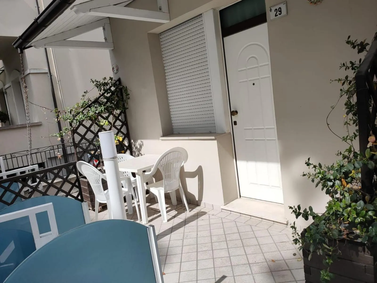 Patio in Hotel Cavalli