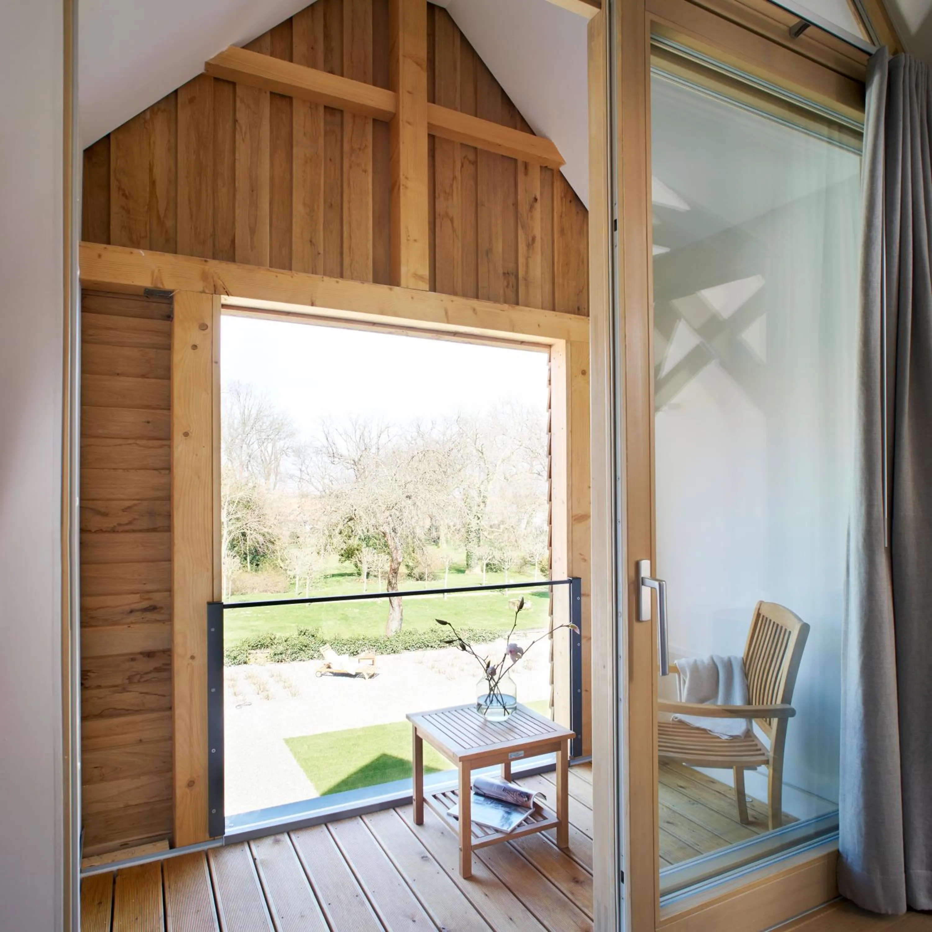 Balcony/Terrace in meinwolfsburg hotel auf dem rittergut vormals Yard Boarding Hotel