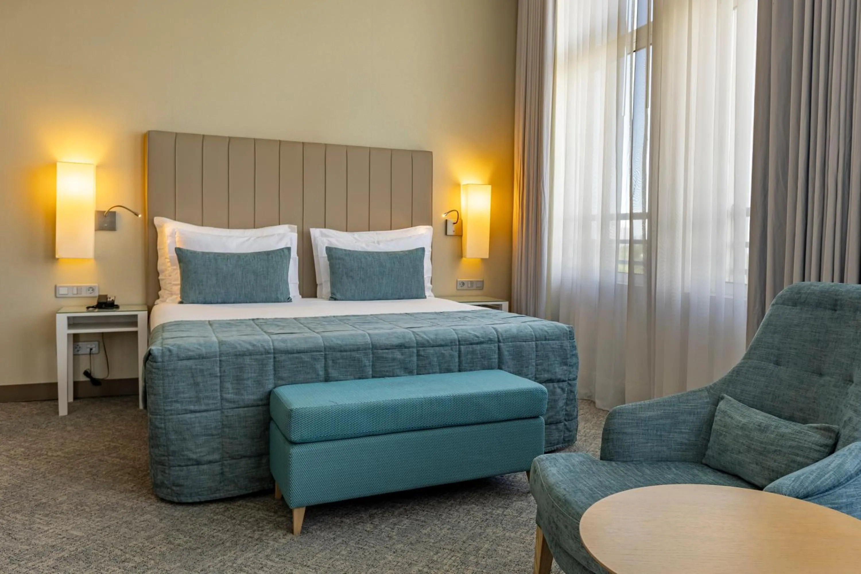 Bed in Montebelo Girassol Maputo Hotel