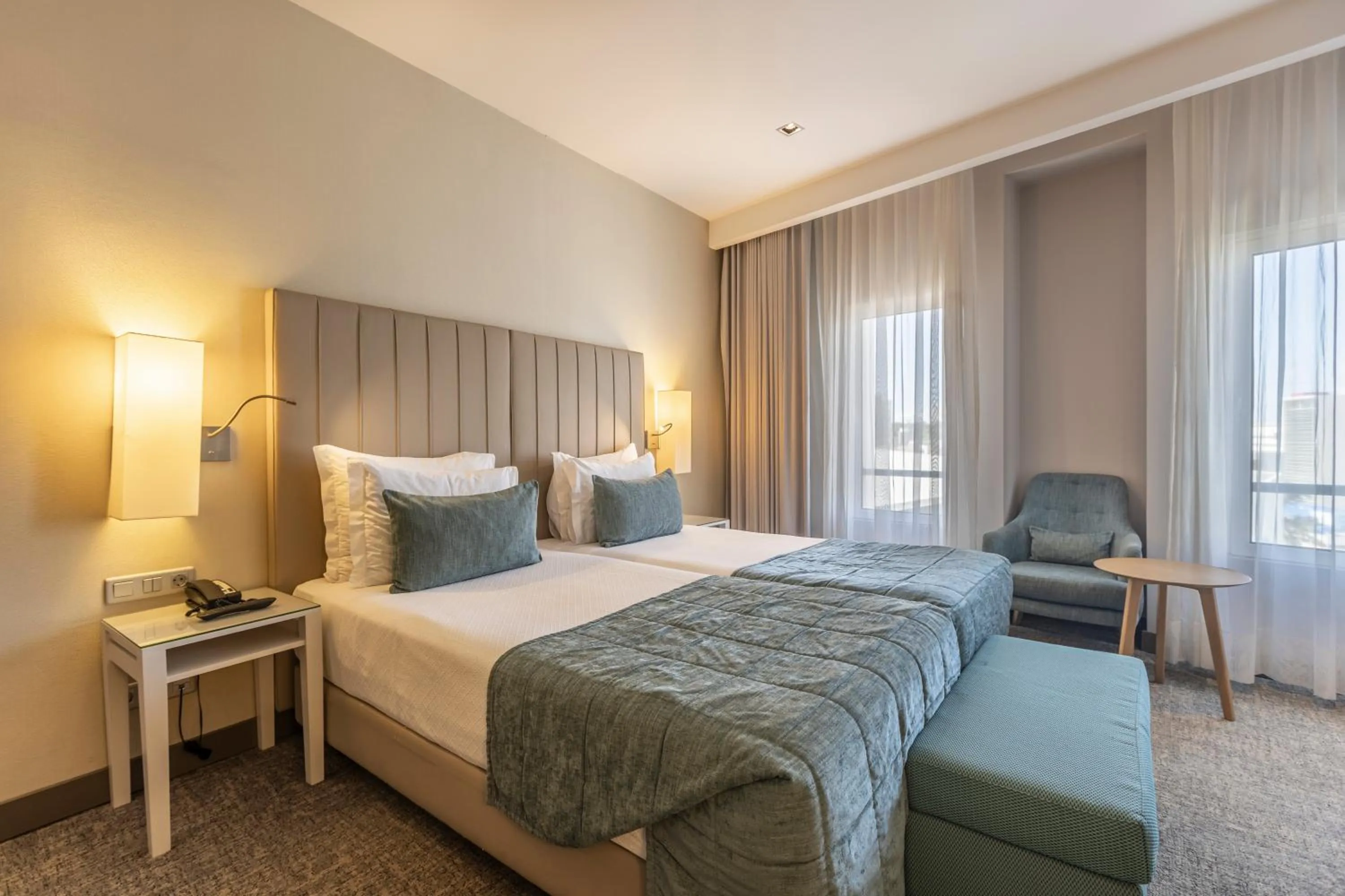 Bed in Montebelo Girassol Maputo Hotel