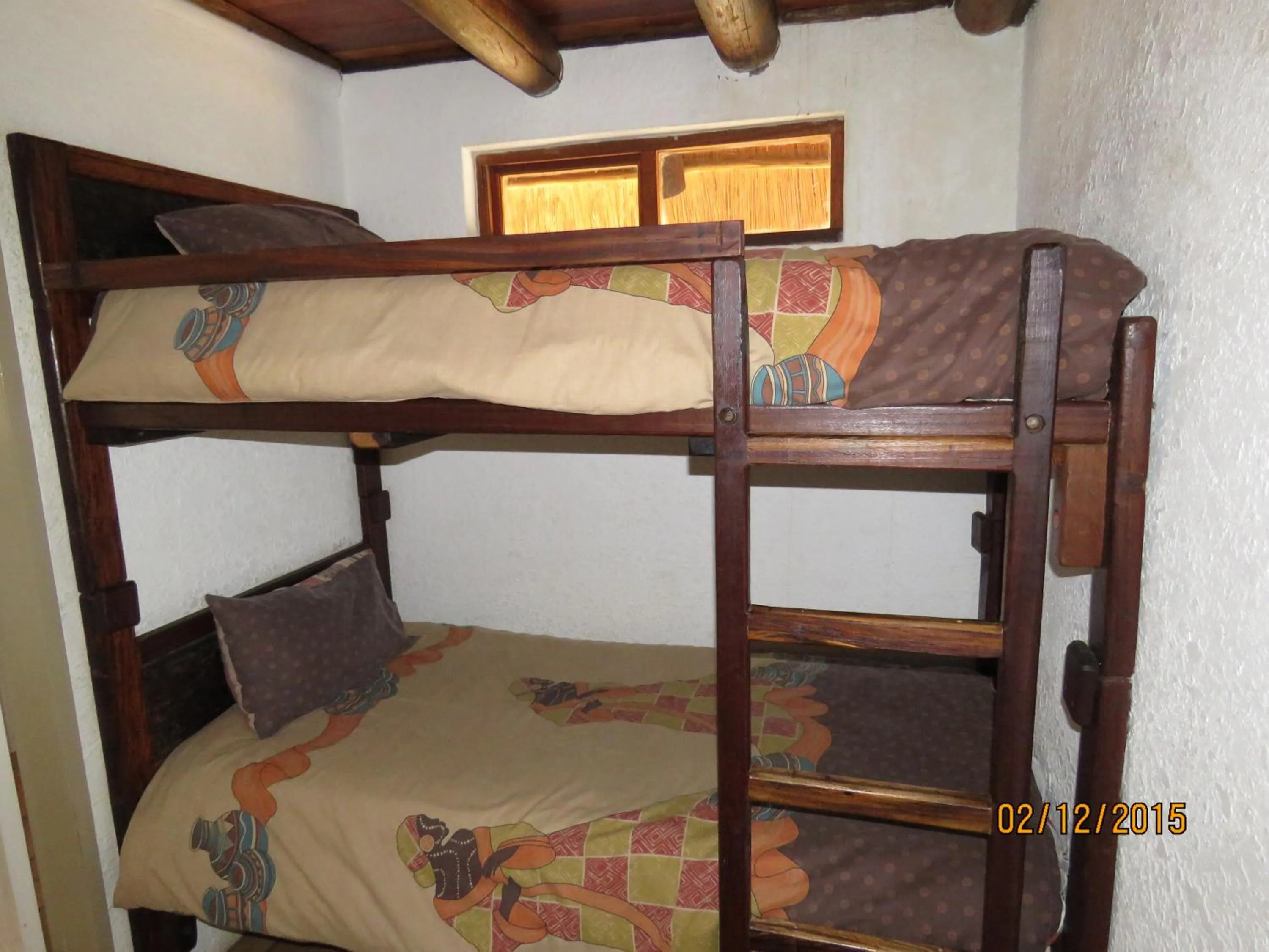 bunk bed in Abba Game Lodge