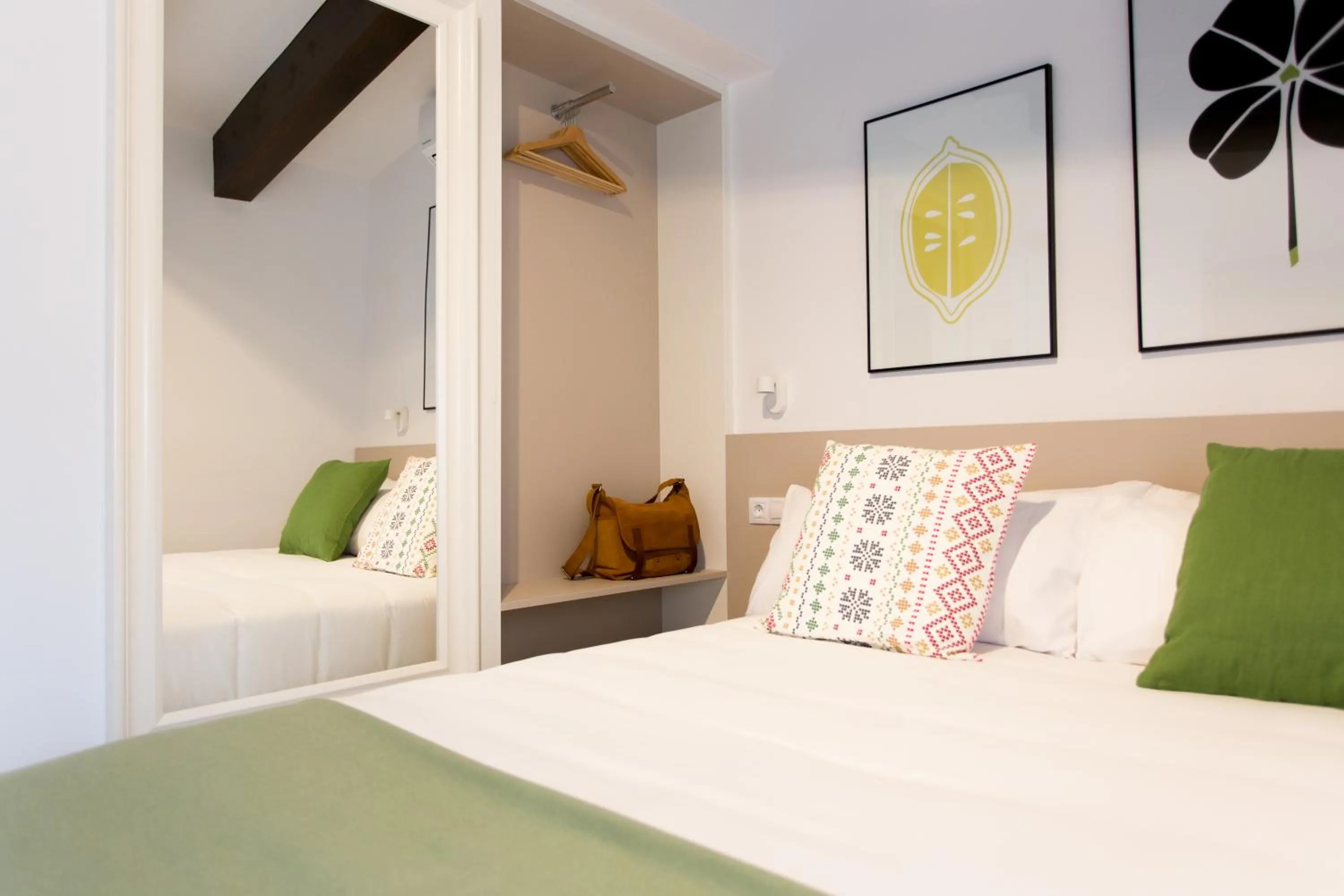 Bed in Apartamentos Wallace