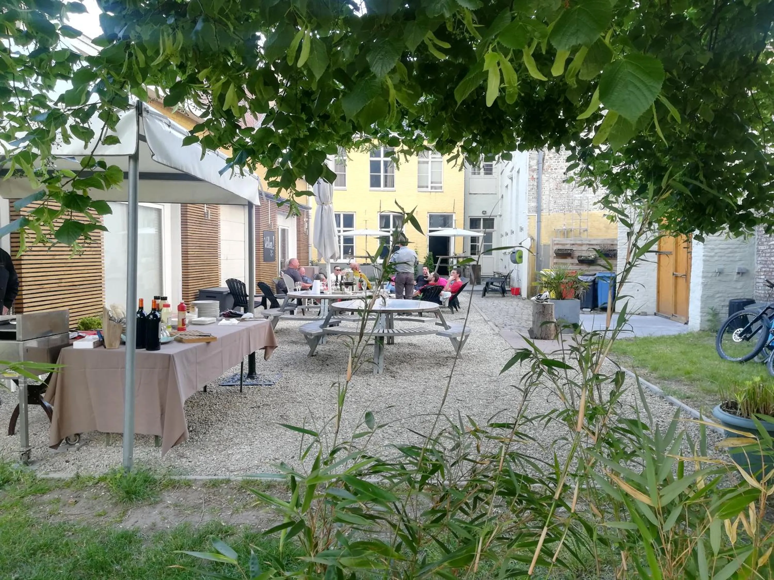 Garden in Skindles Guesthouse