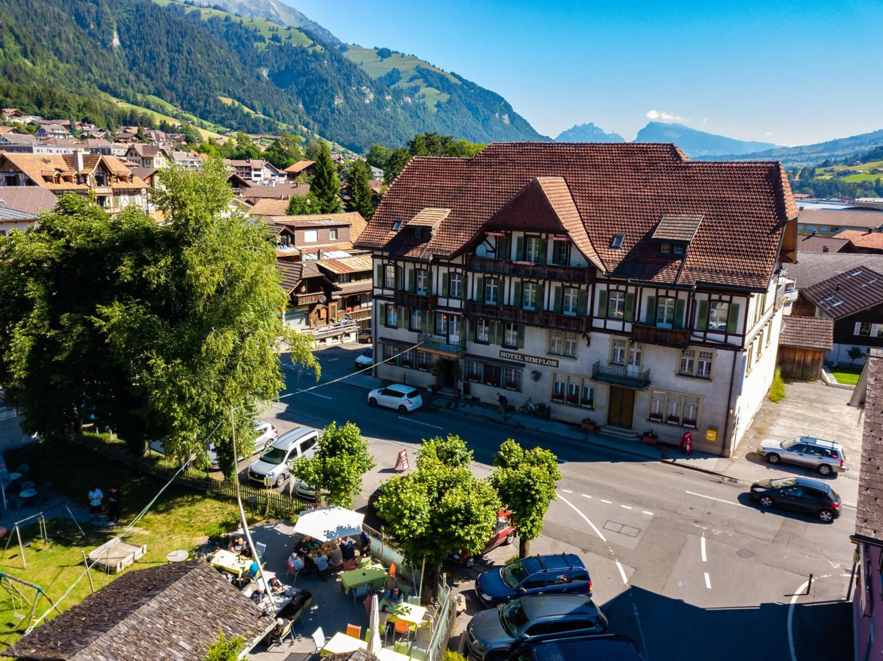 Neighbourhood in Hotel Restaurant Simplon