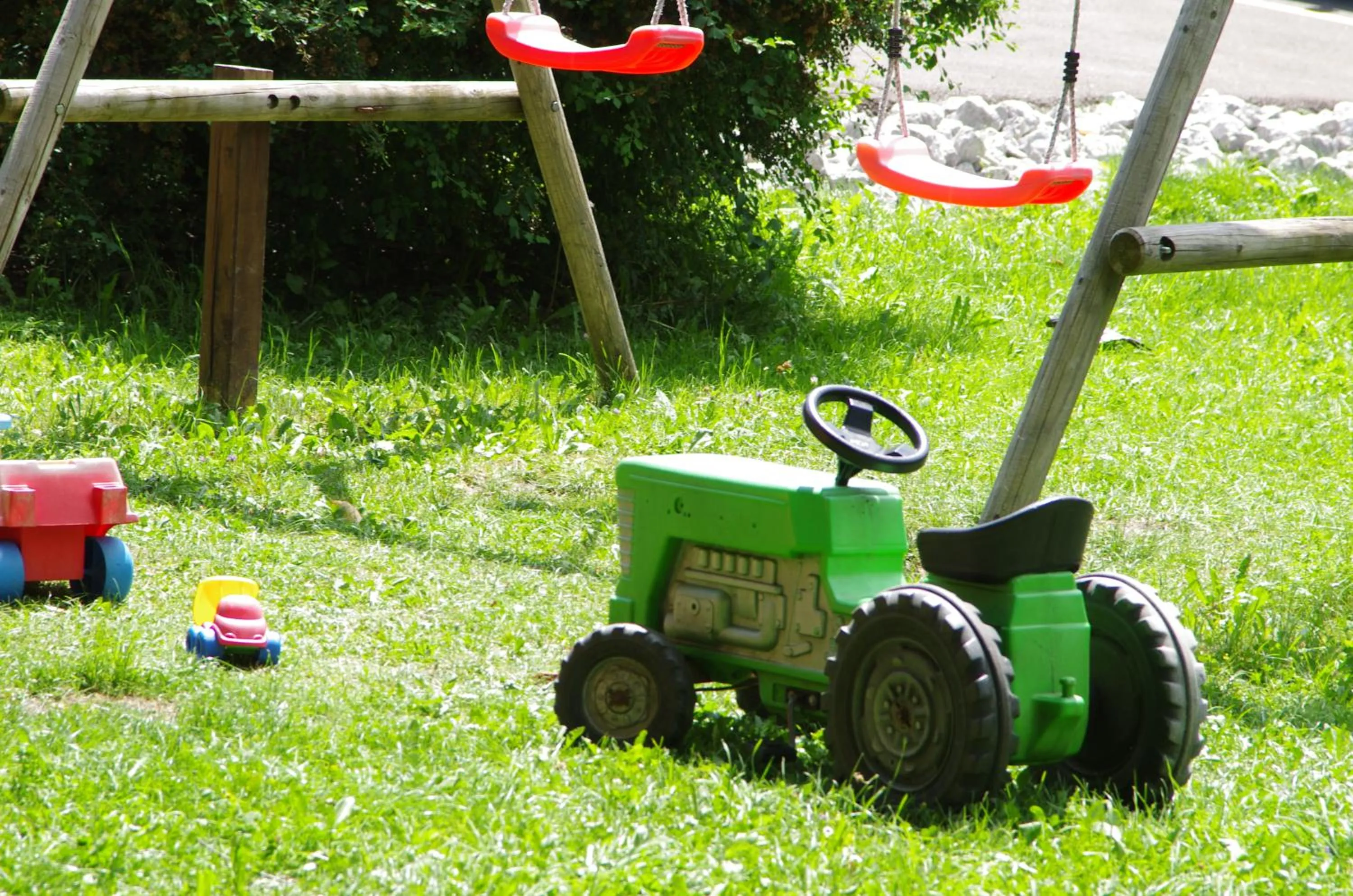 Children play ground in Hotel Restaurant Simplon