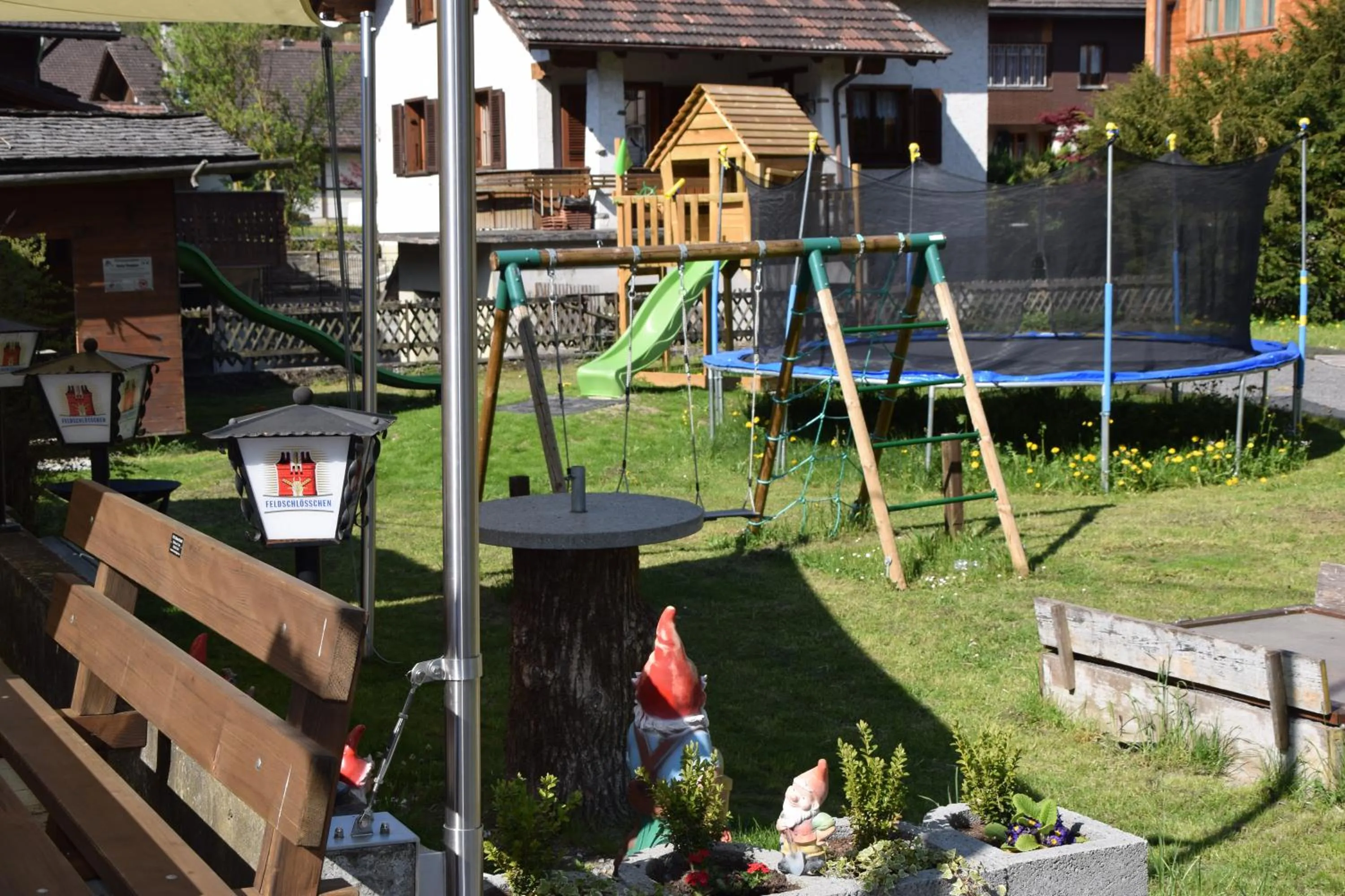 Children play ground in Hotel Restaurant Simplon