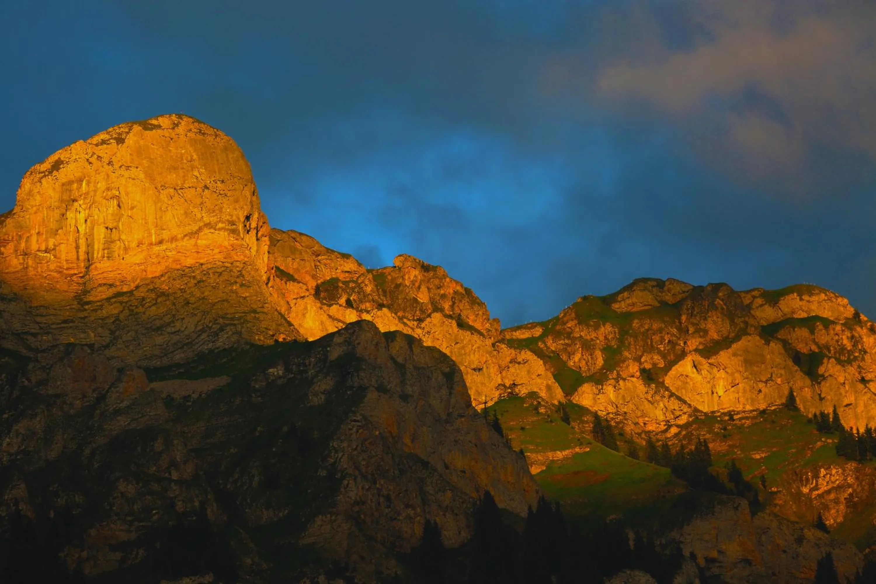 Natural landscape in Hotel Restaurant Simplon