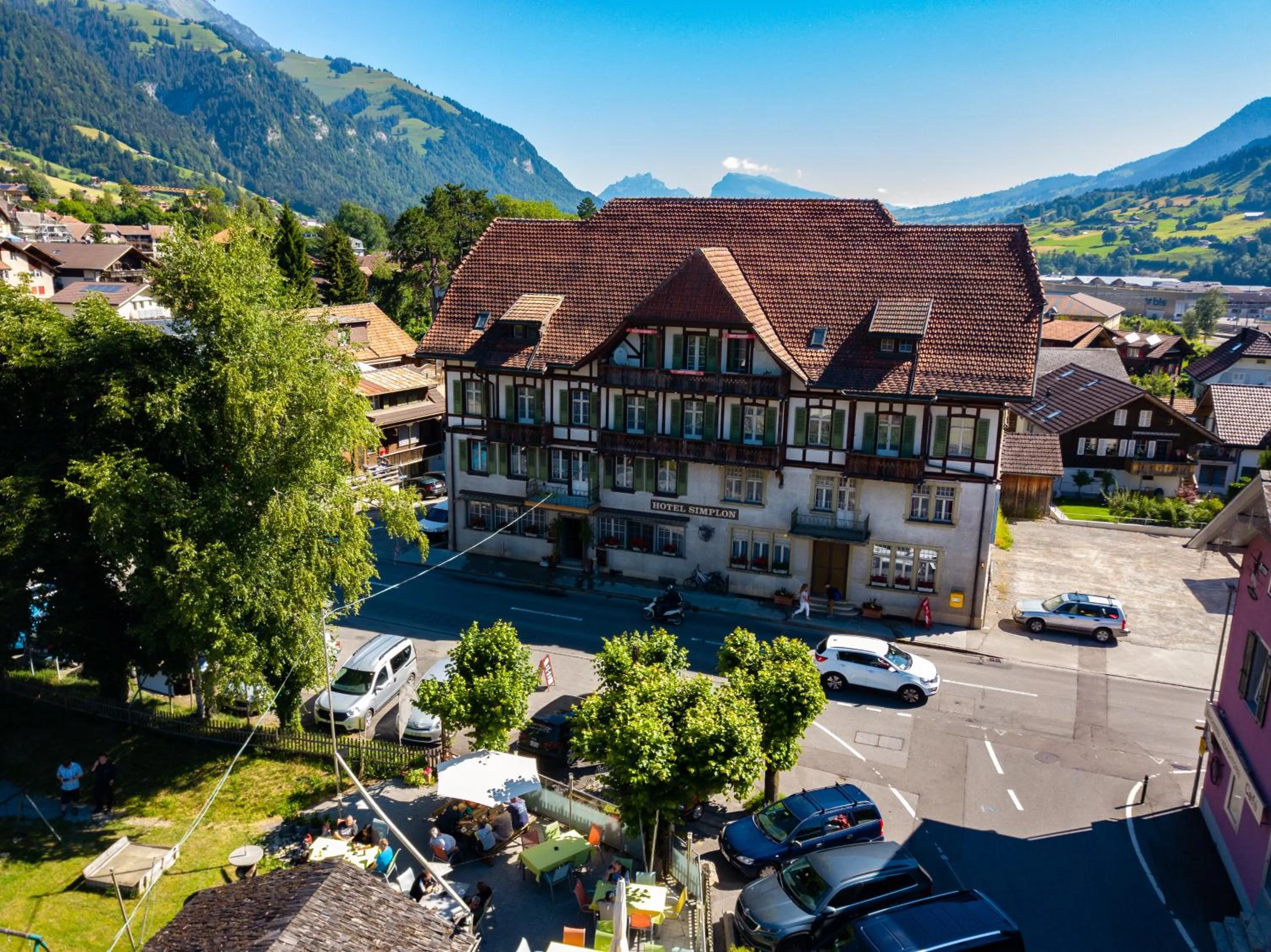 Neighbourhood in Hotel Restaurant Simplon
