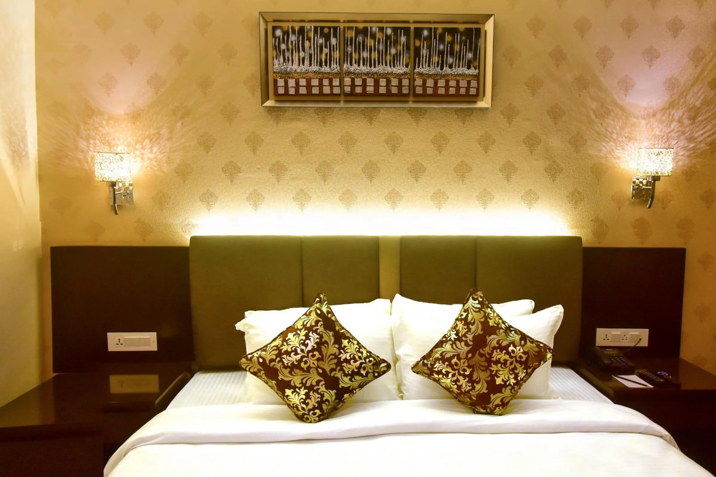 Bedroom, Bed in The Fern Residency Kolkata