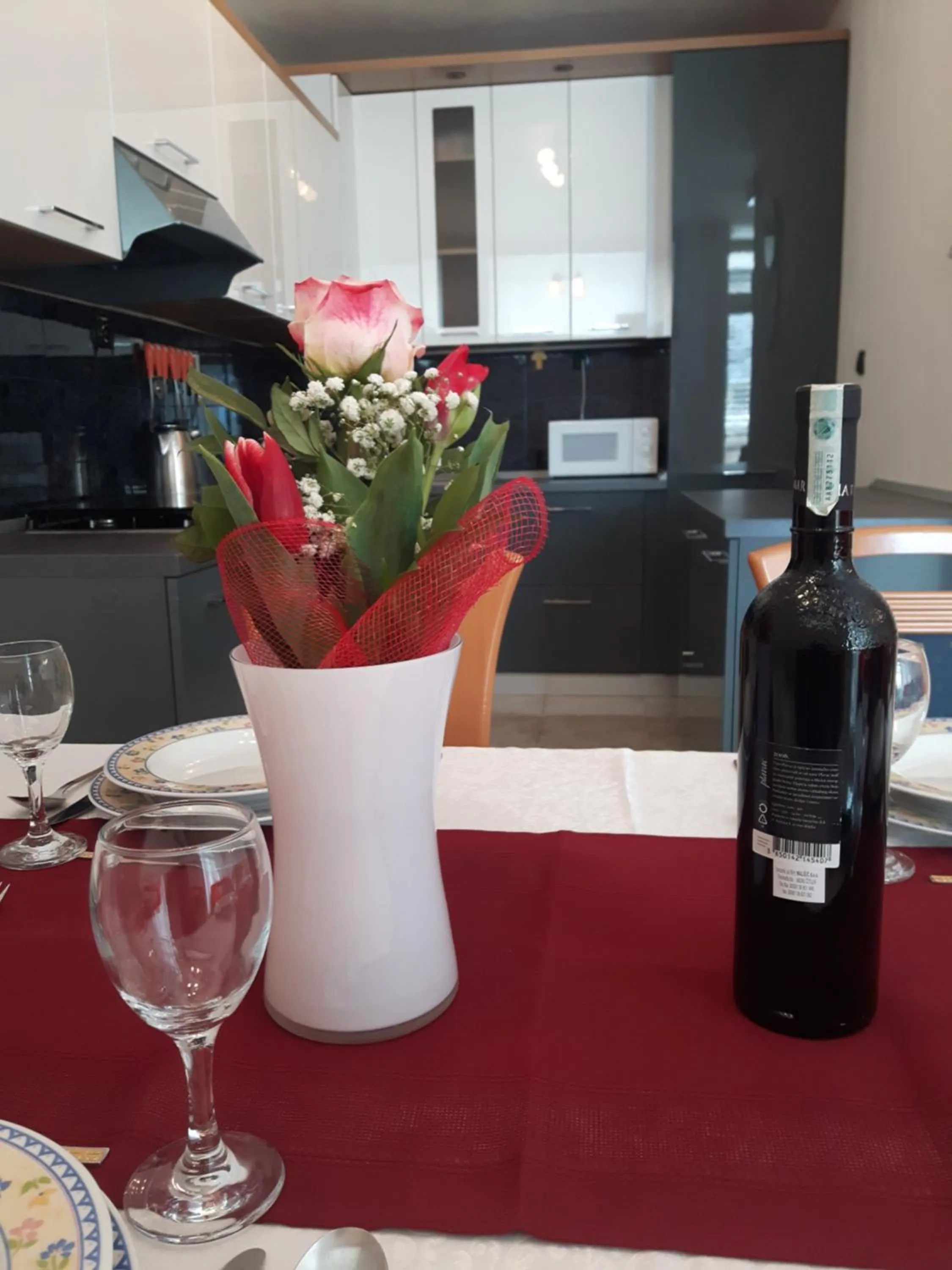 Kitchen or kitchenette in Apartment Trstenik