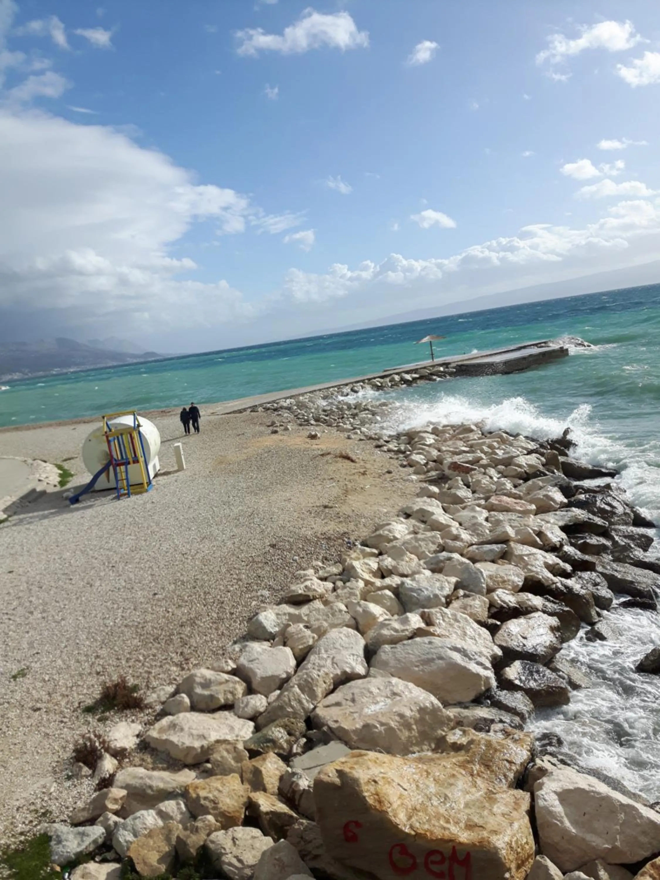 Beach in Apartment Trstenik