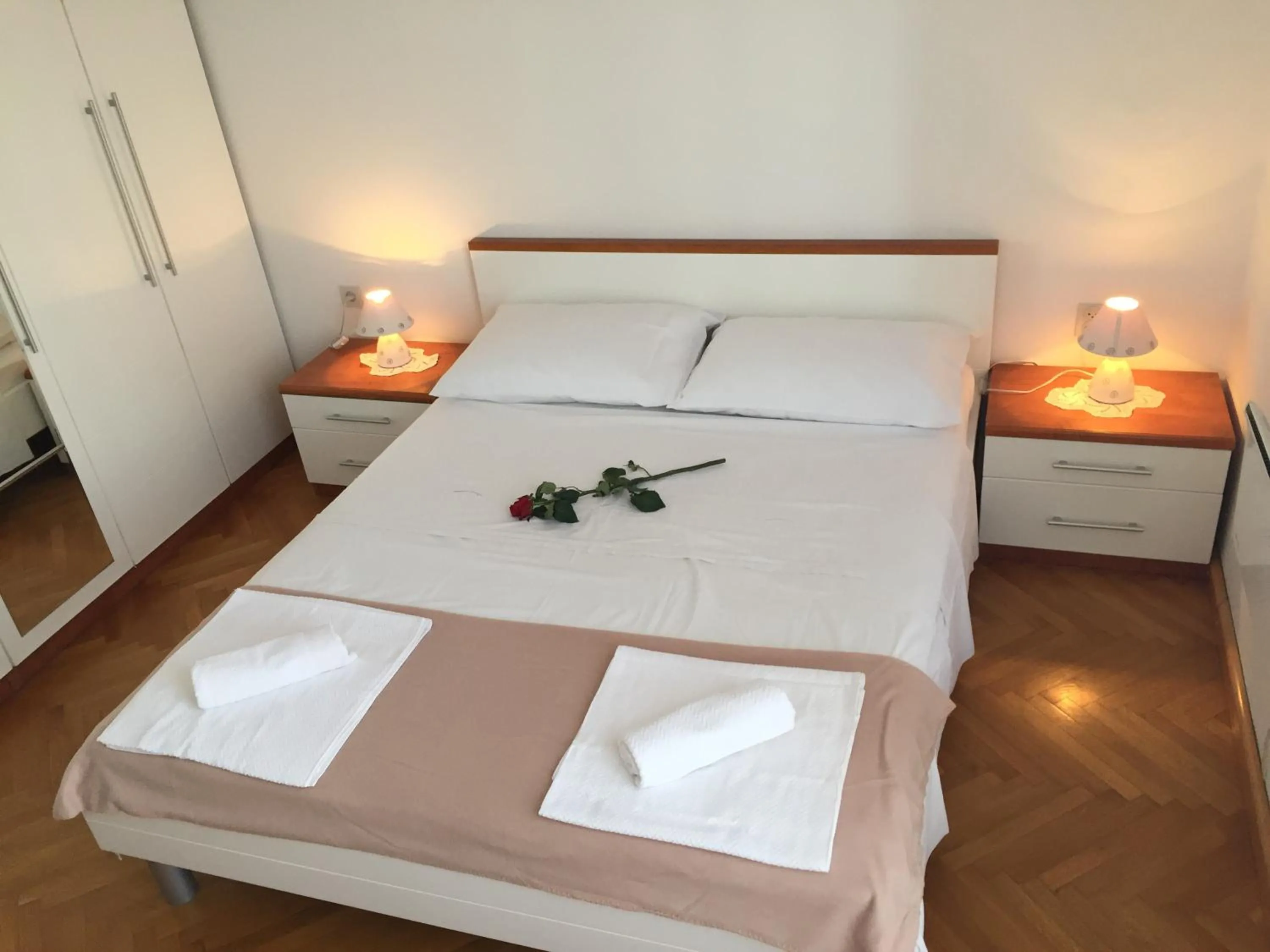 Bedroom, Bed in Apartment Trstenik