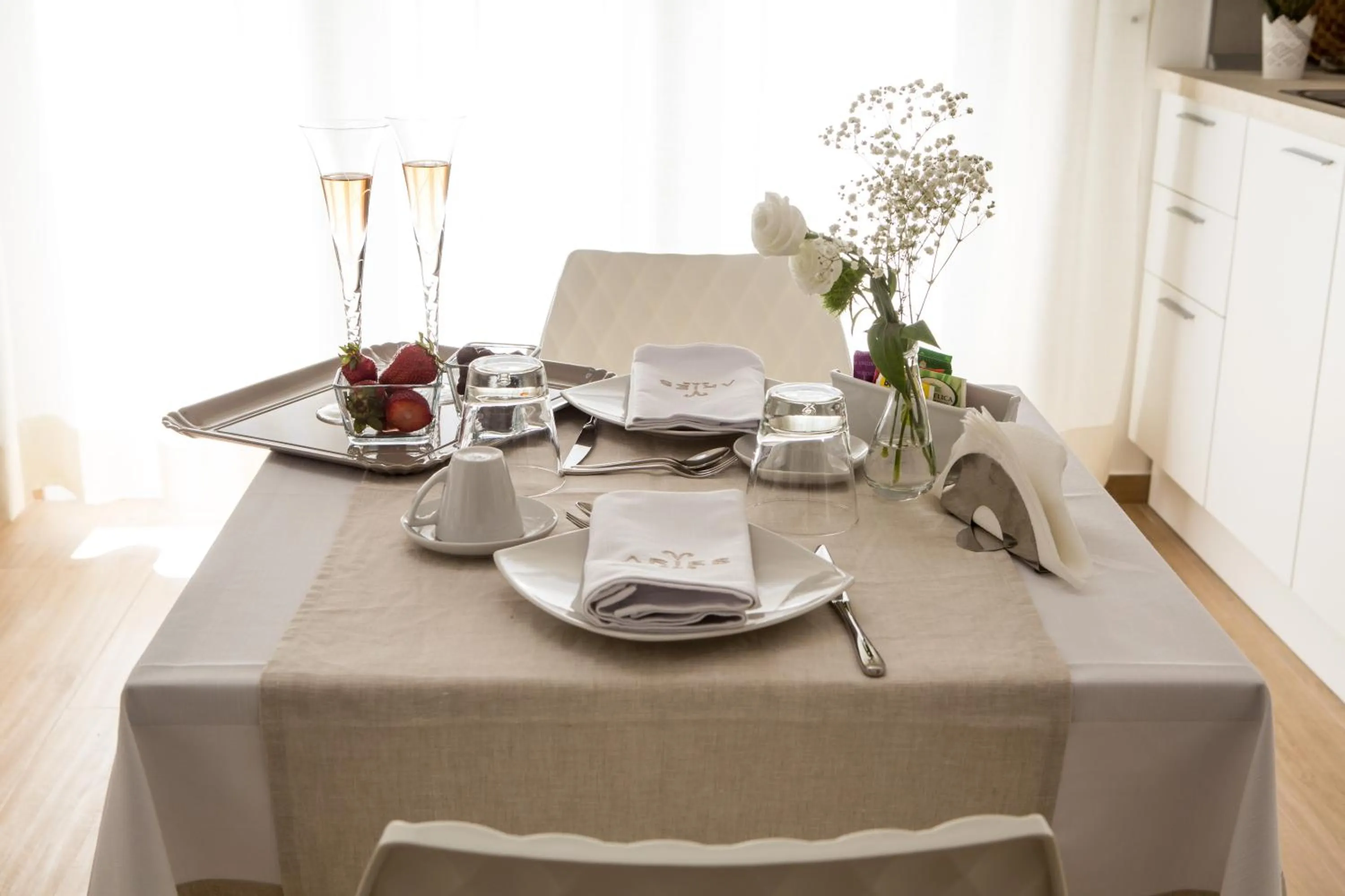 Alcoholic drinks in B&B Aries