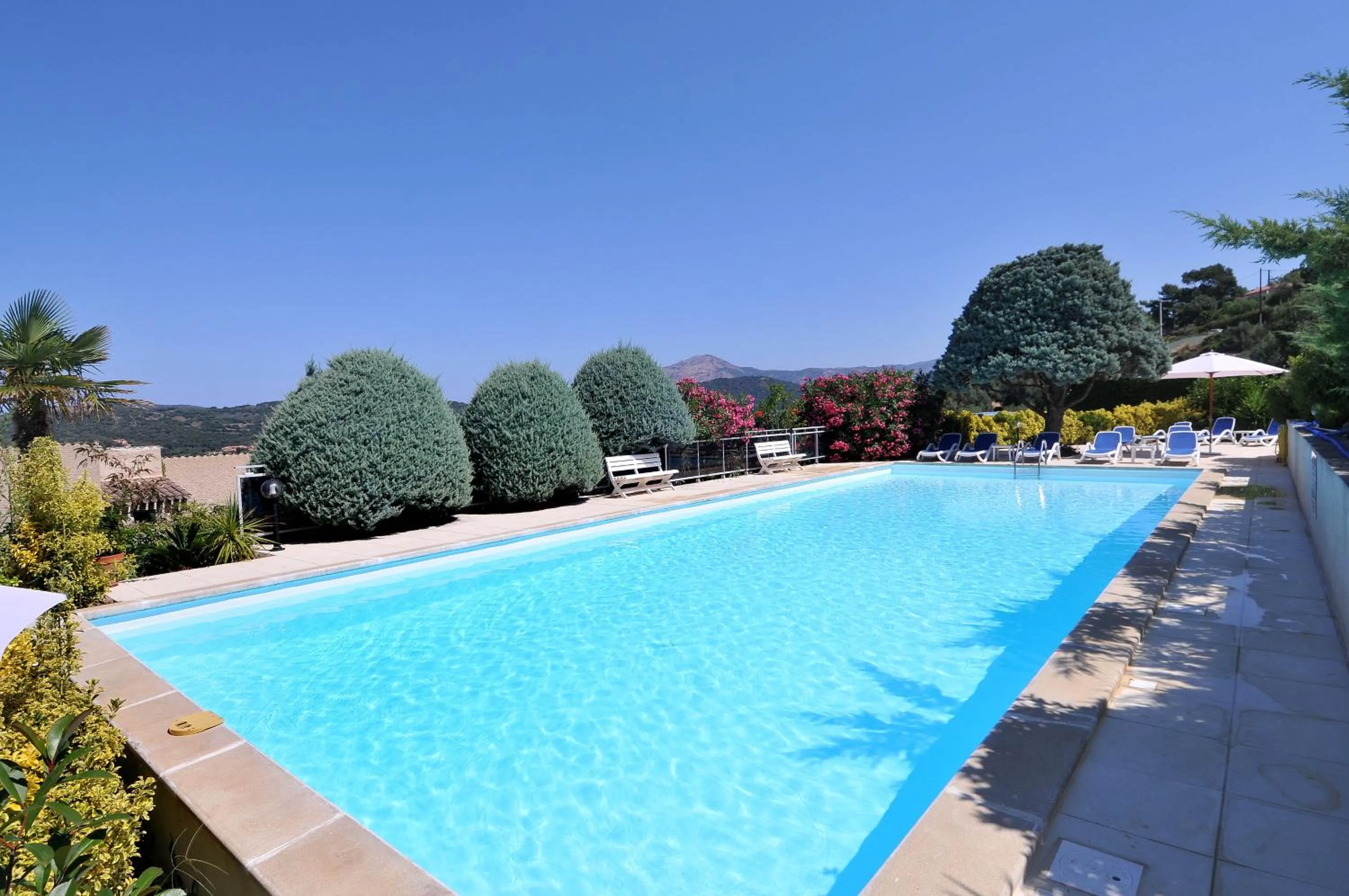 Mountain view in Domaine de Saint Pierre