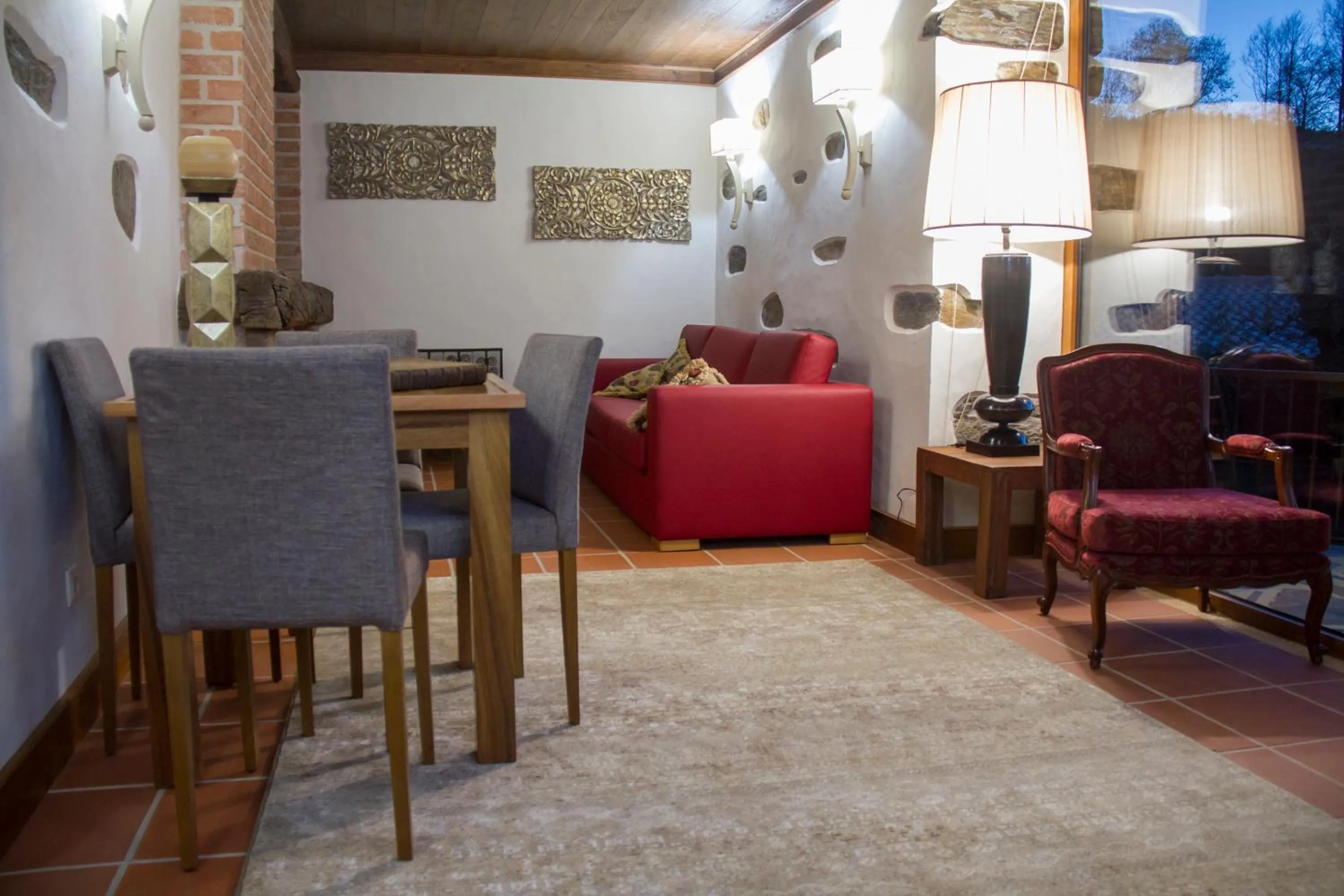 Living room in Refúgios do Pinhal