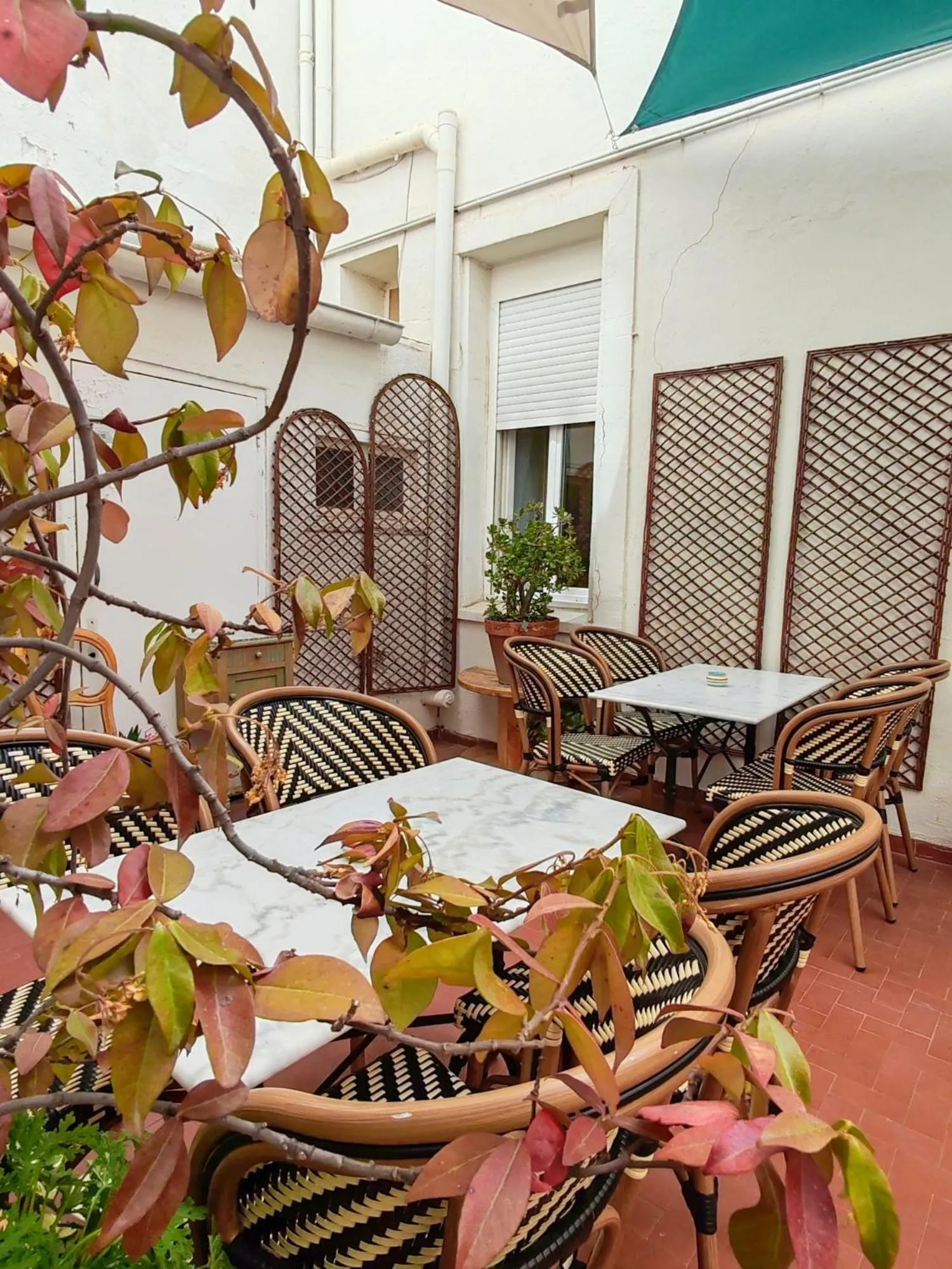 Patio in Hotel de France