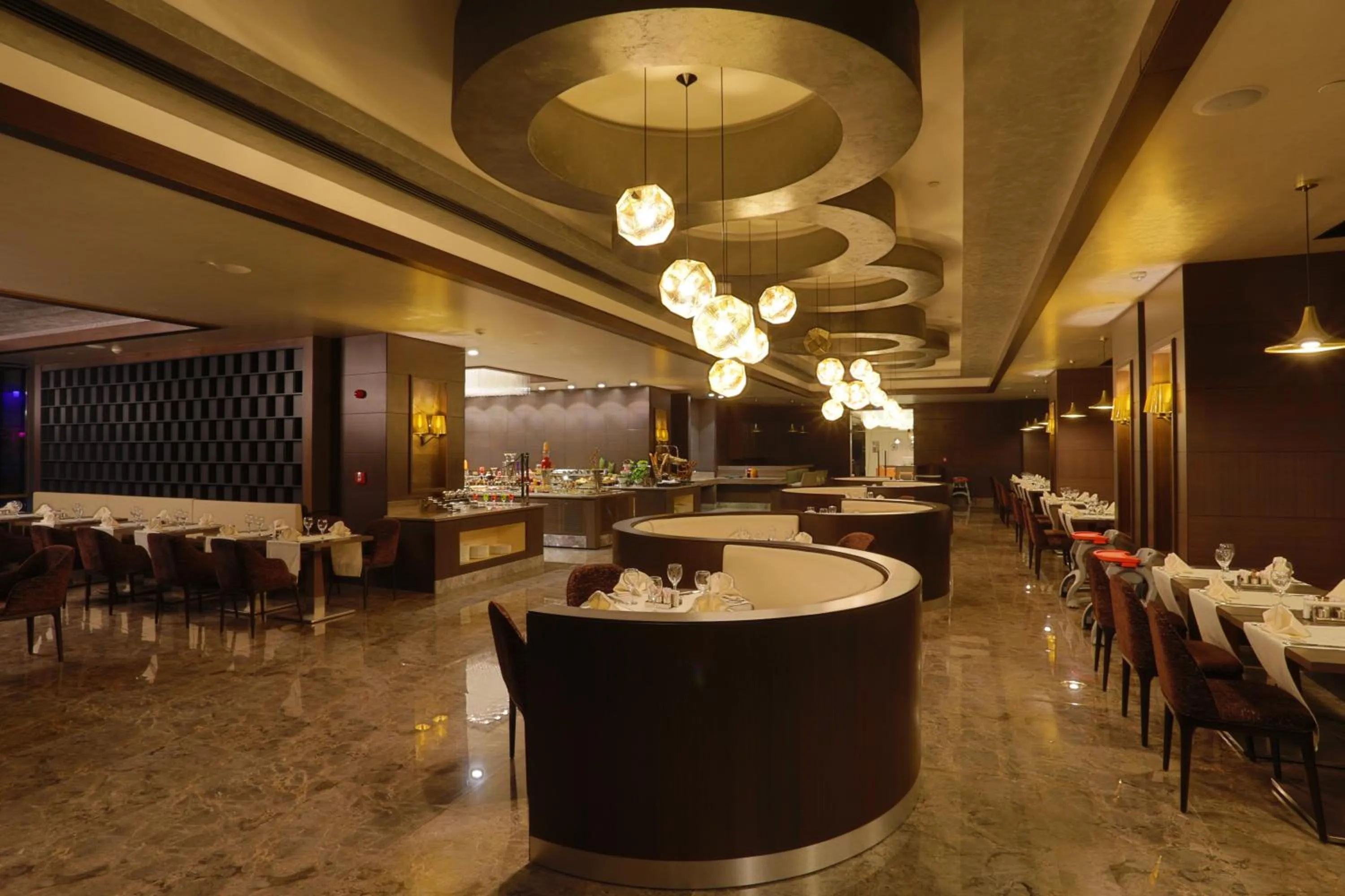 Restaurant/places to eat in Royal Stay Palace Hotel