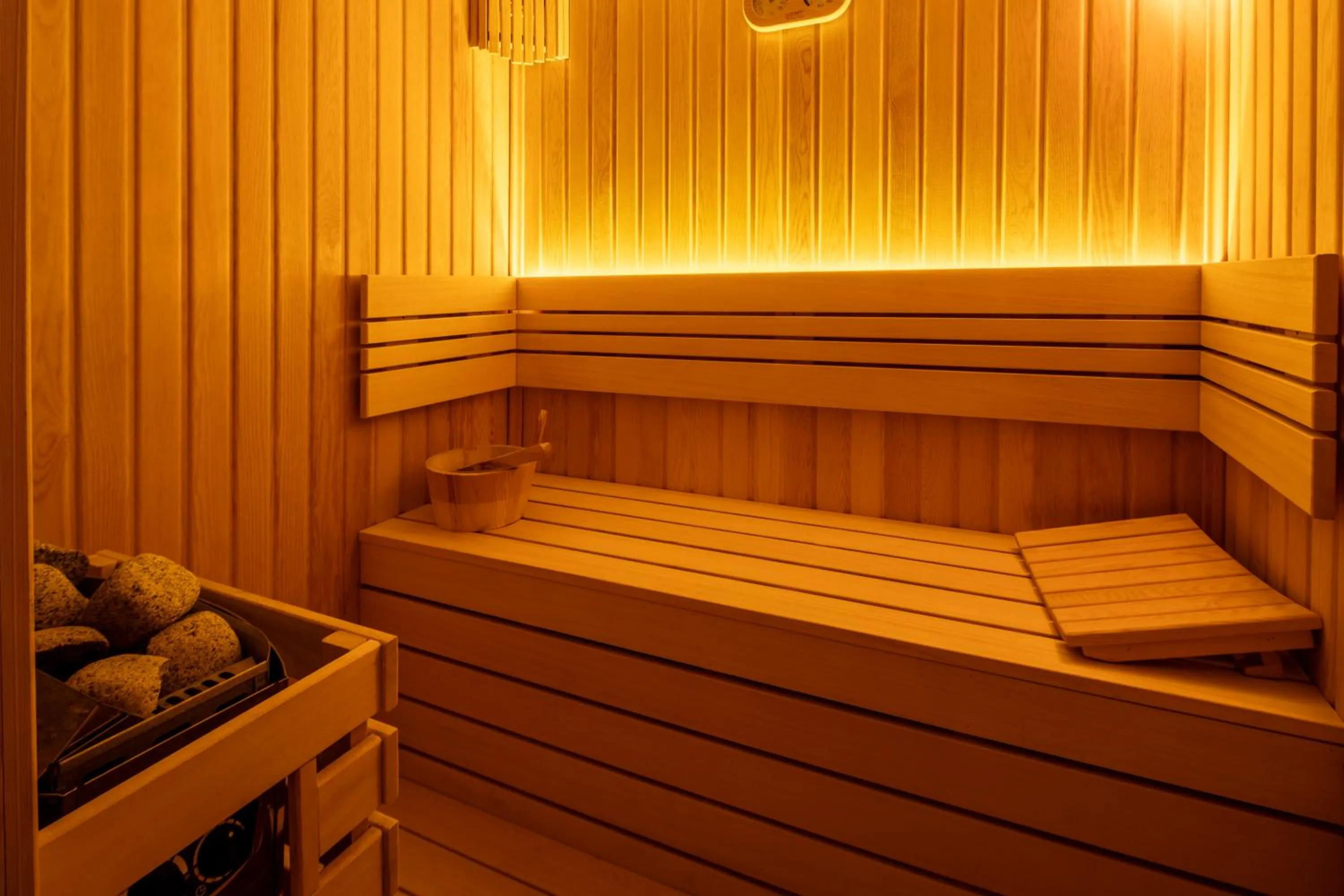 Sauna in Grand Harilton Otel