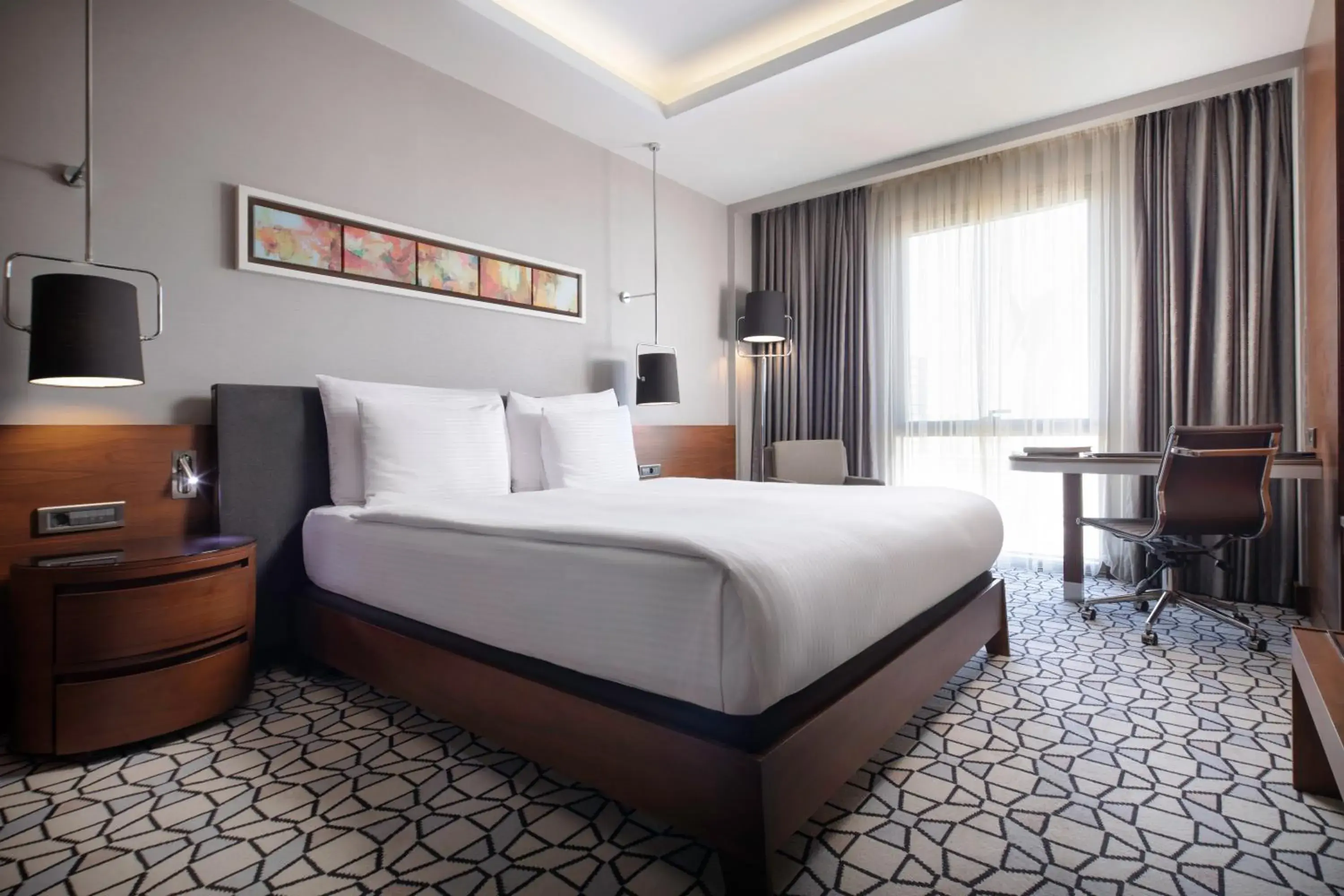 Photo of the whole room, Bed in Grand Harilton Otel Photo of the whole room, Bed in Grand Harilton Otel