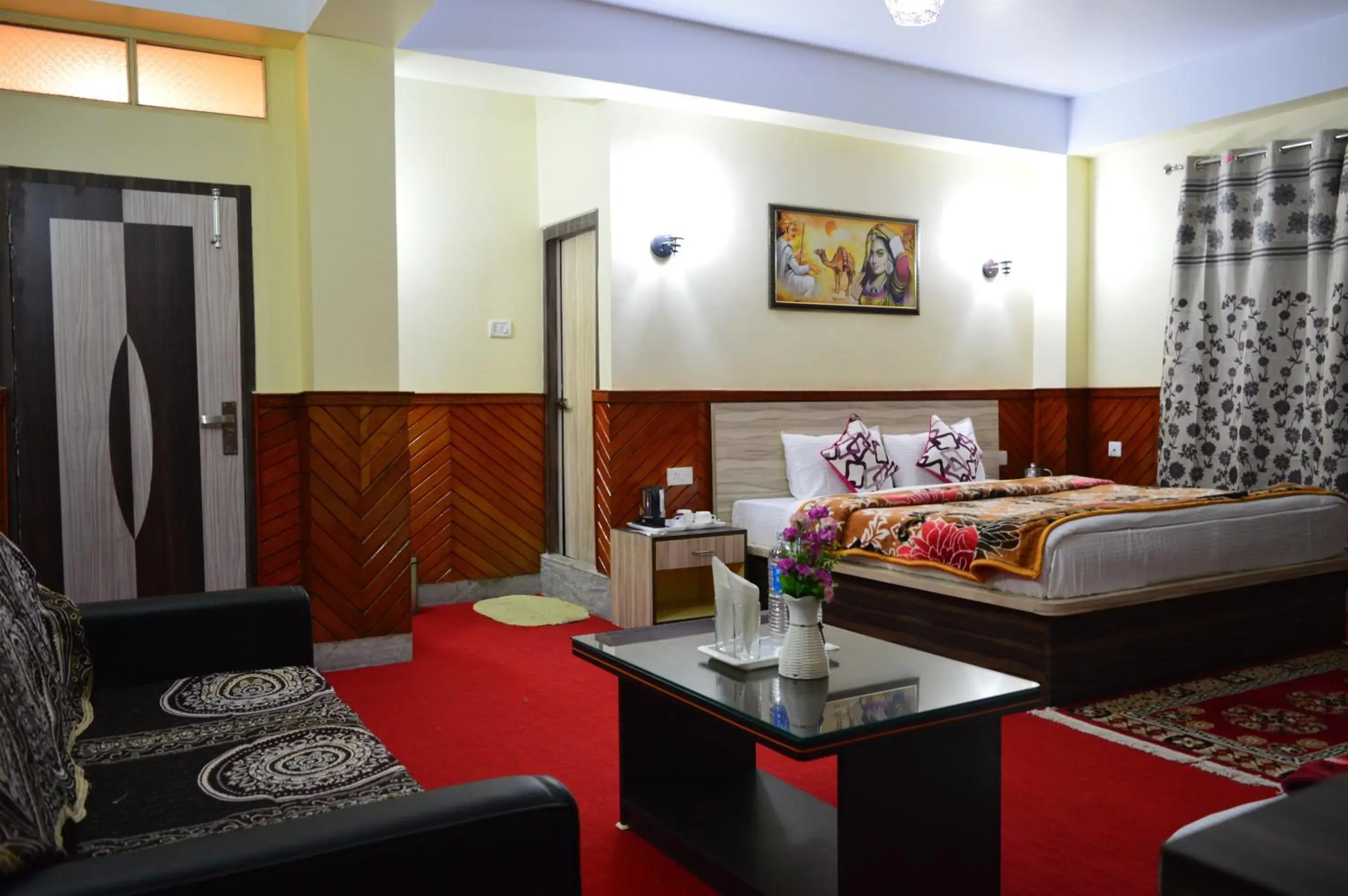 Bed in Hotel Golden Sunrise & Spa Bed in Hotel Golden Sunrise & Spa