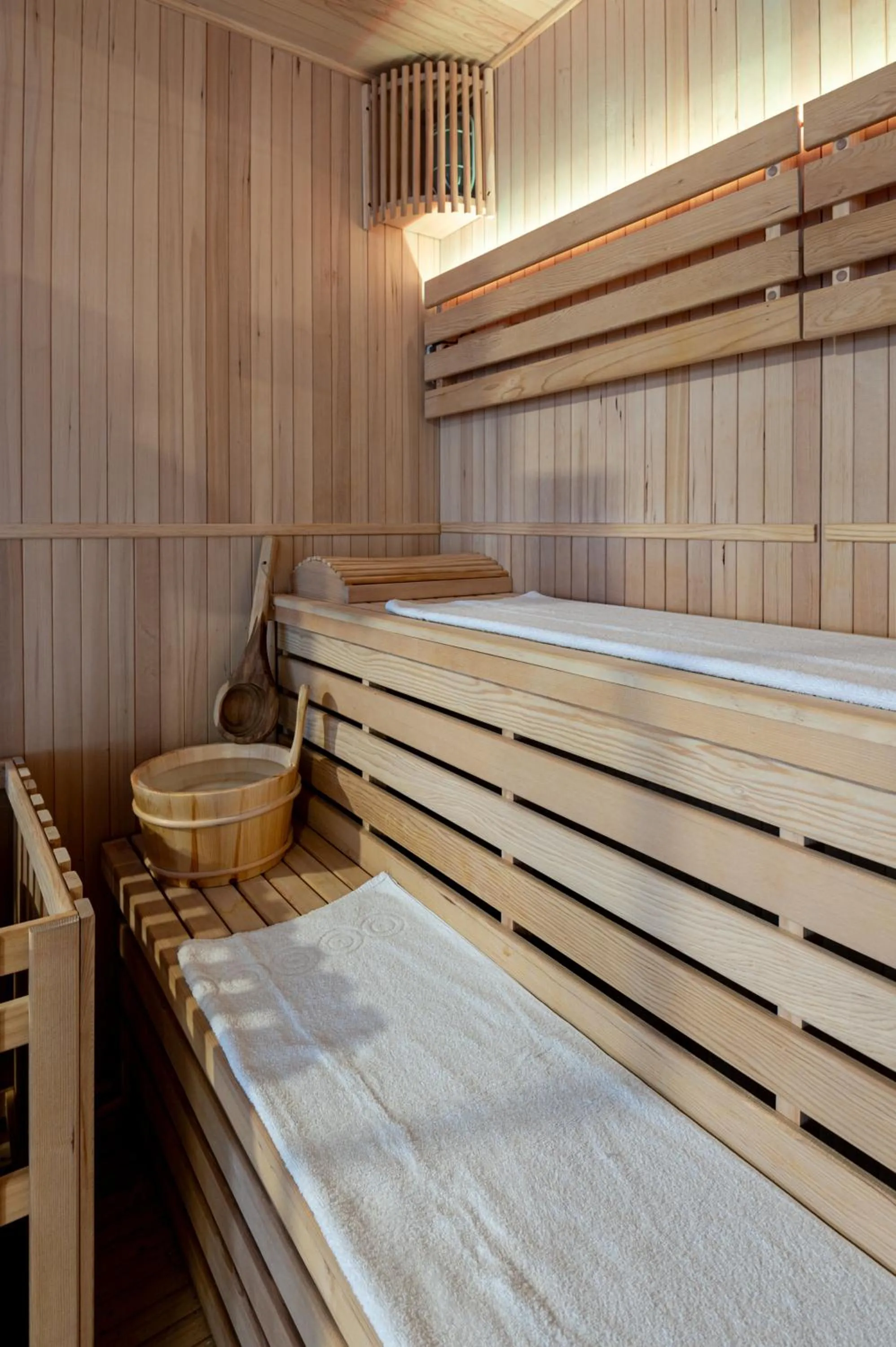 Sauna in Kyriad Prestige Residence & Spa Cabourg-Dives-sur-Mer
