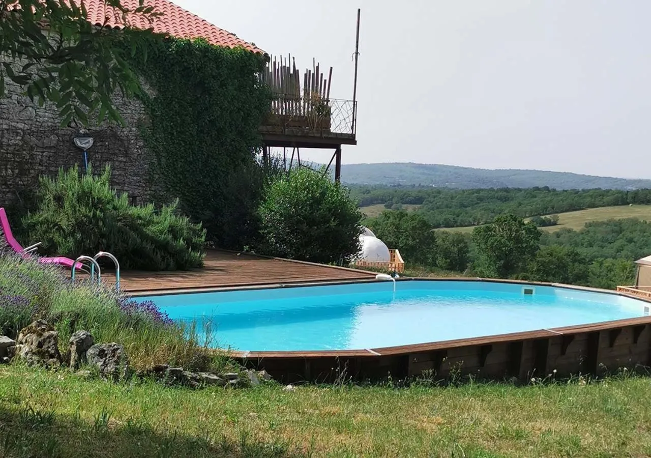 Natural landscape in noct enbulle