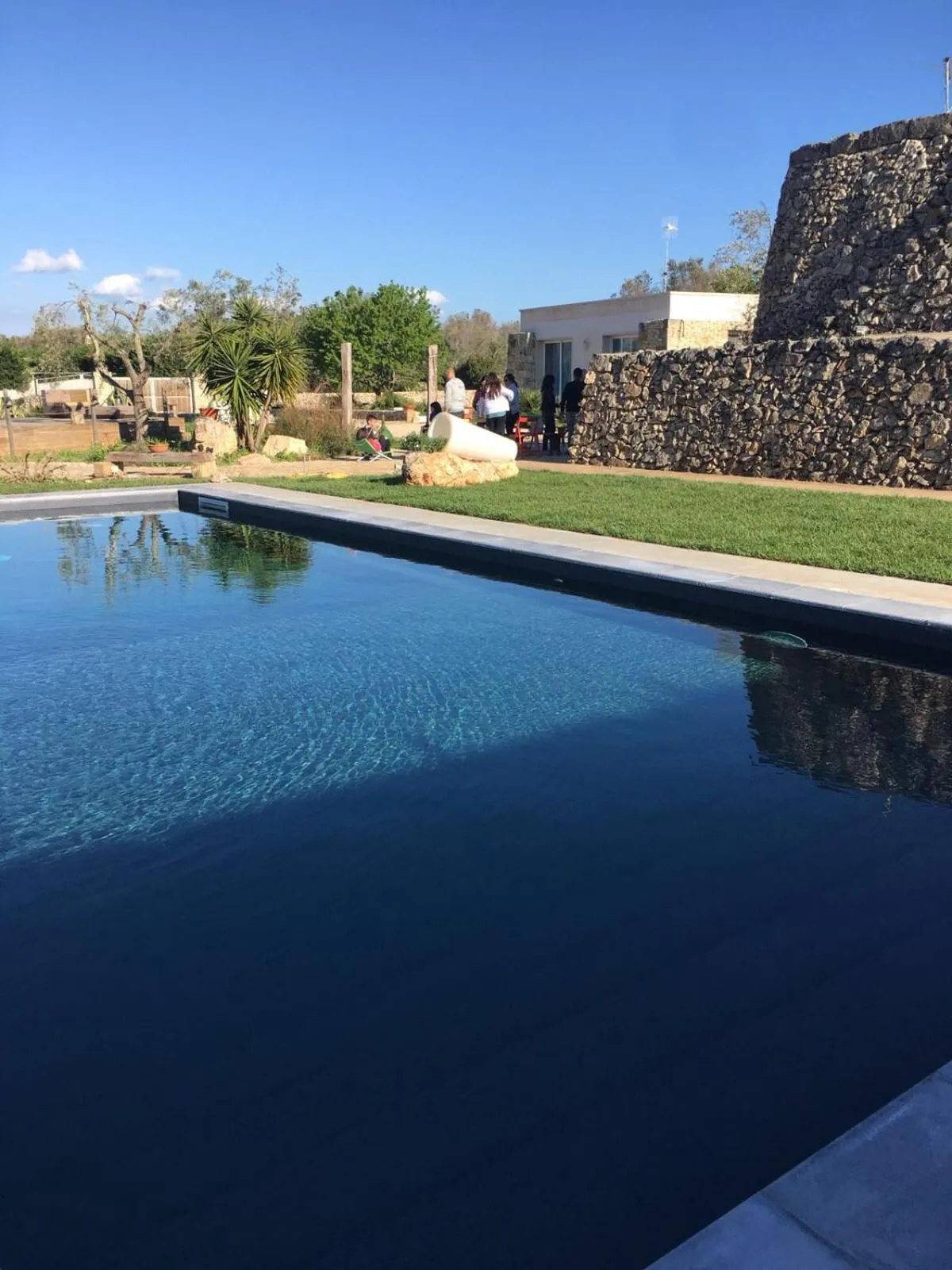 Swimming pool in B&B Tatanga Mani