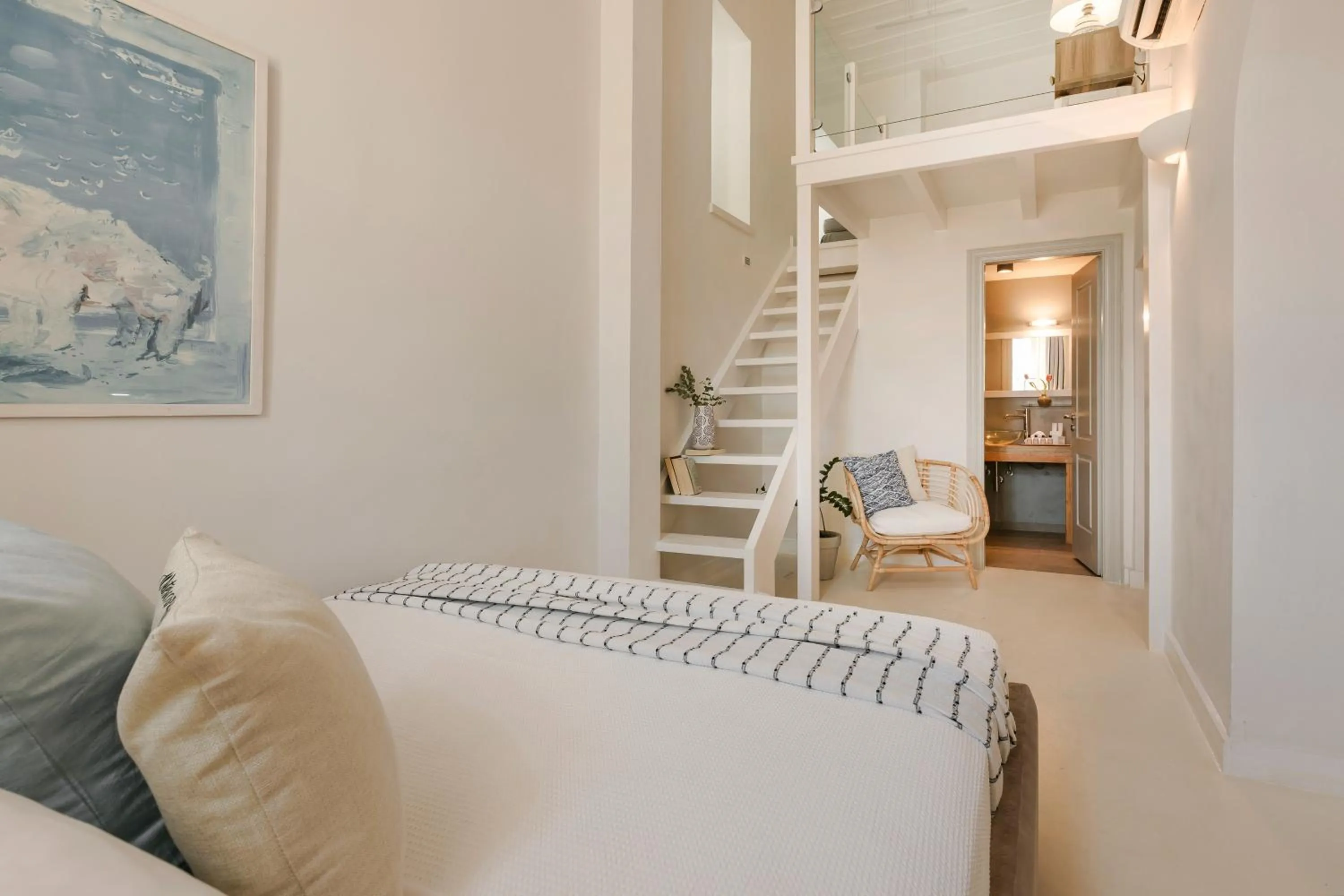 Bedroom in Hydra Hotel