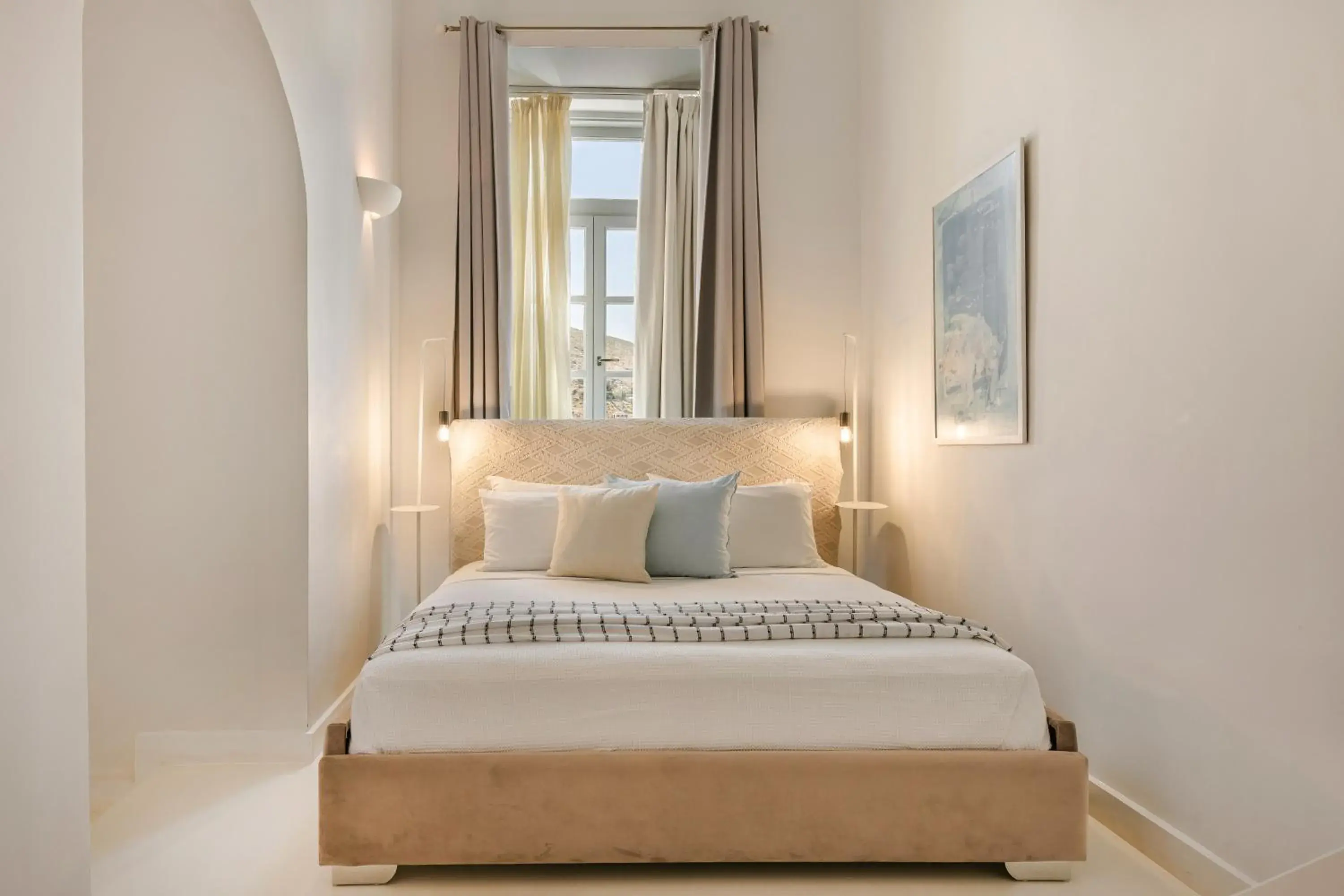 Bedroom, Bed in Hydra Hotel Bedroom, Bed in Hydra Hotel