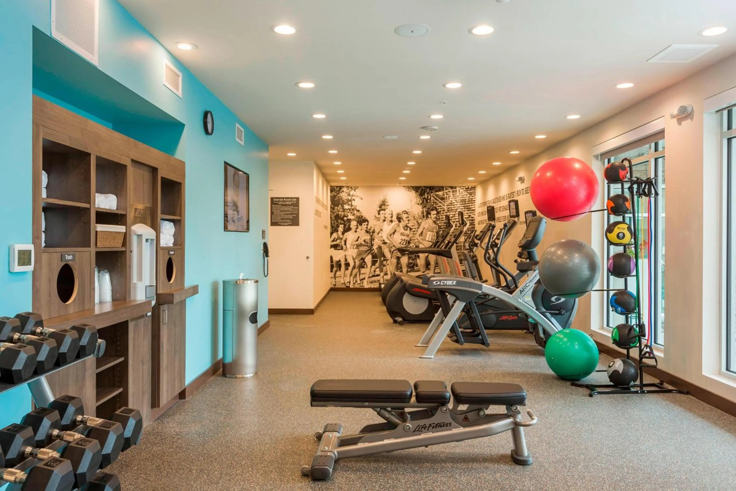 Fitness centre/facilities in Residence Inn by Marriott Portland Hillsboro/Brookwood