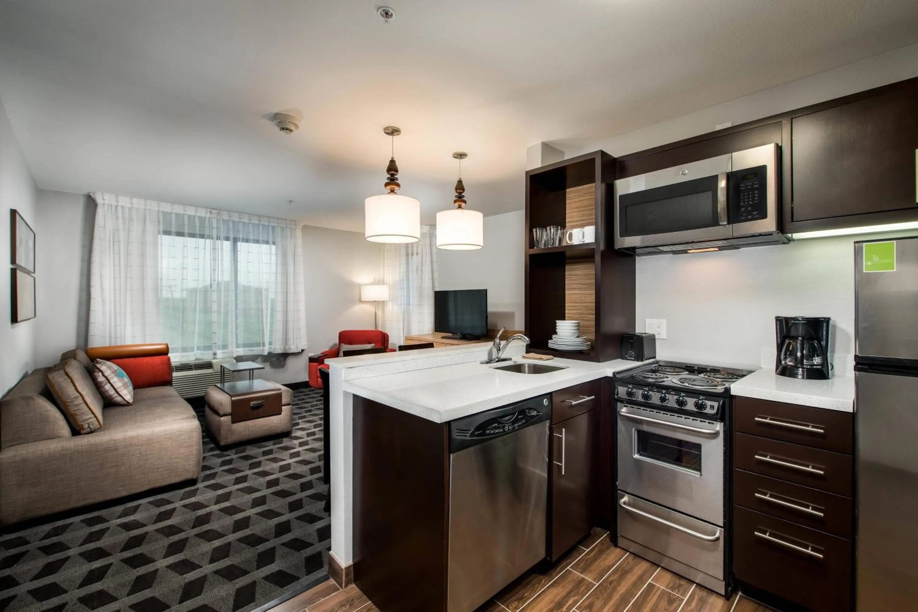 Kitchen or kitchenette in TownePlace Suites by Marriott Waco South