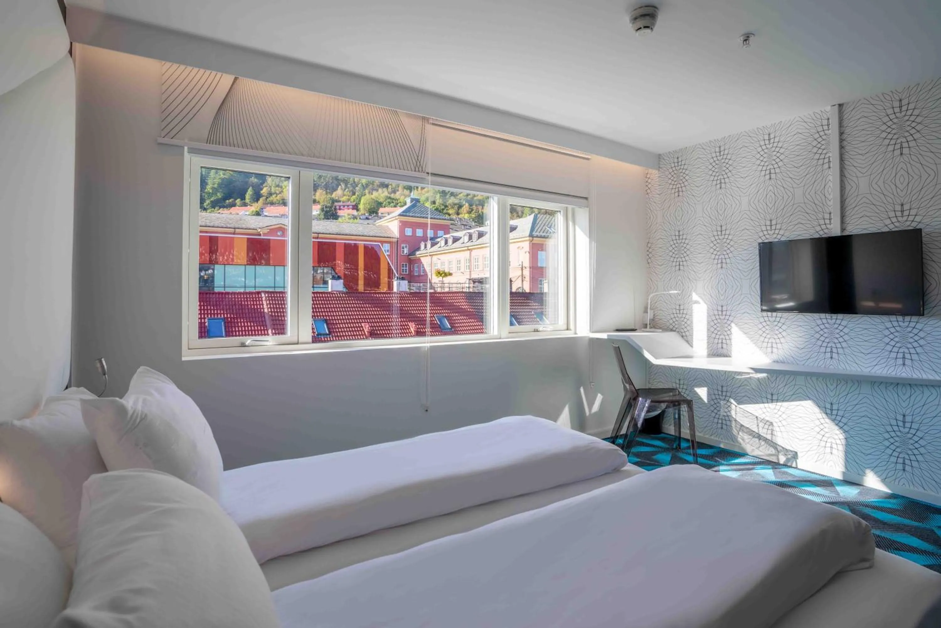 Bedroom, Bed in Magic Hotel Solheimsviken