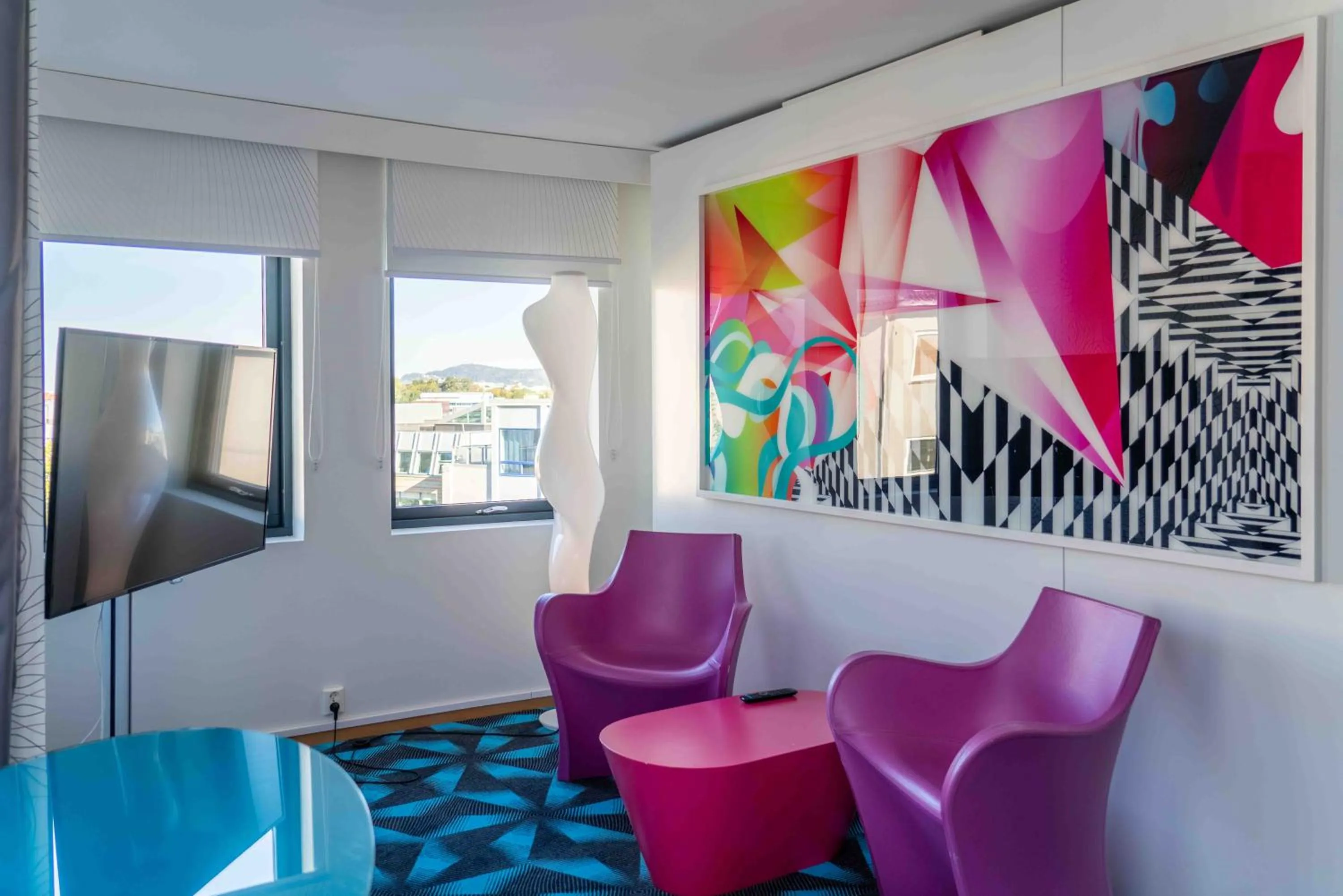 Living room in Magic Hotel Solheimsviken