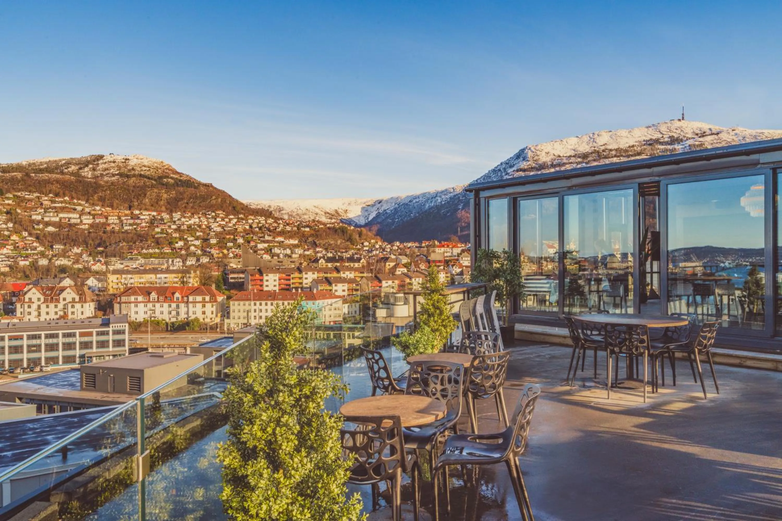 Balcony/Terrace in Magic Hotel Solheimsviken
