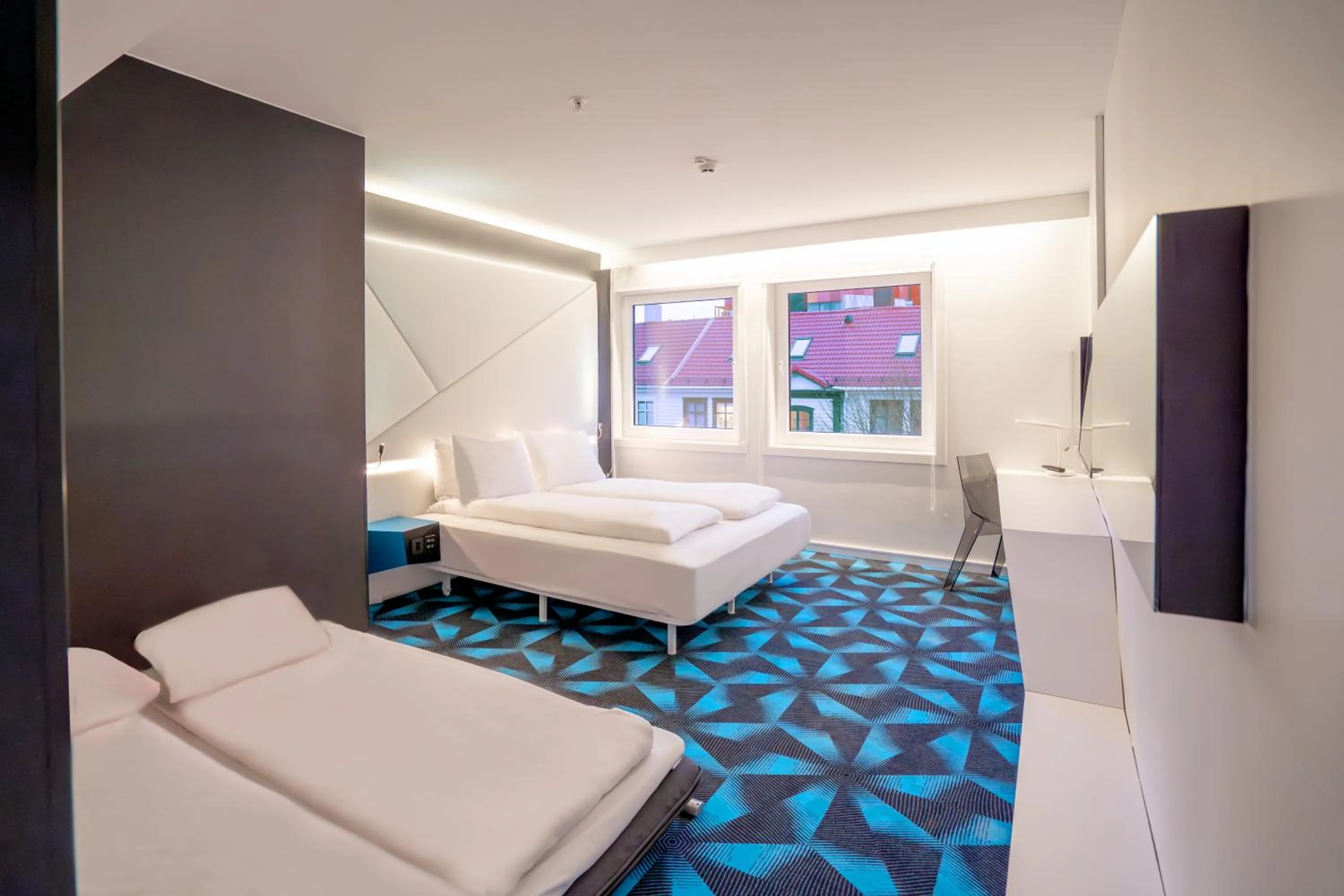 Bedroom, Bed in Magic Hotel Solheimsviken