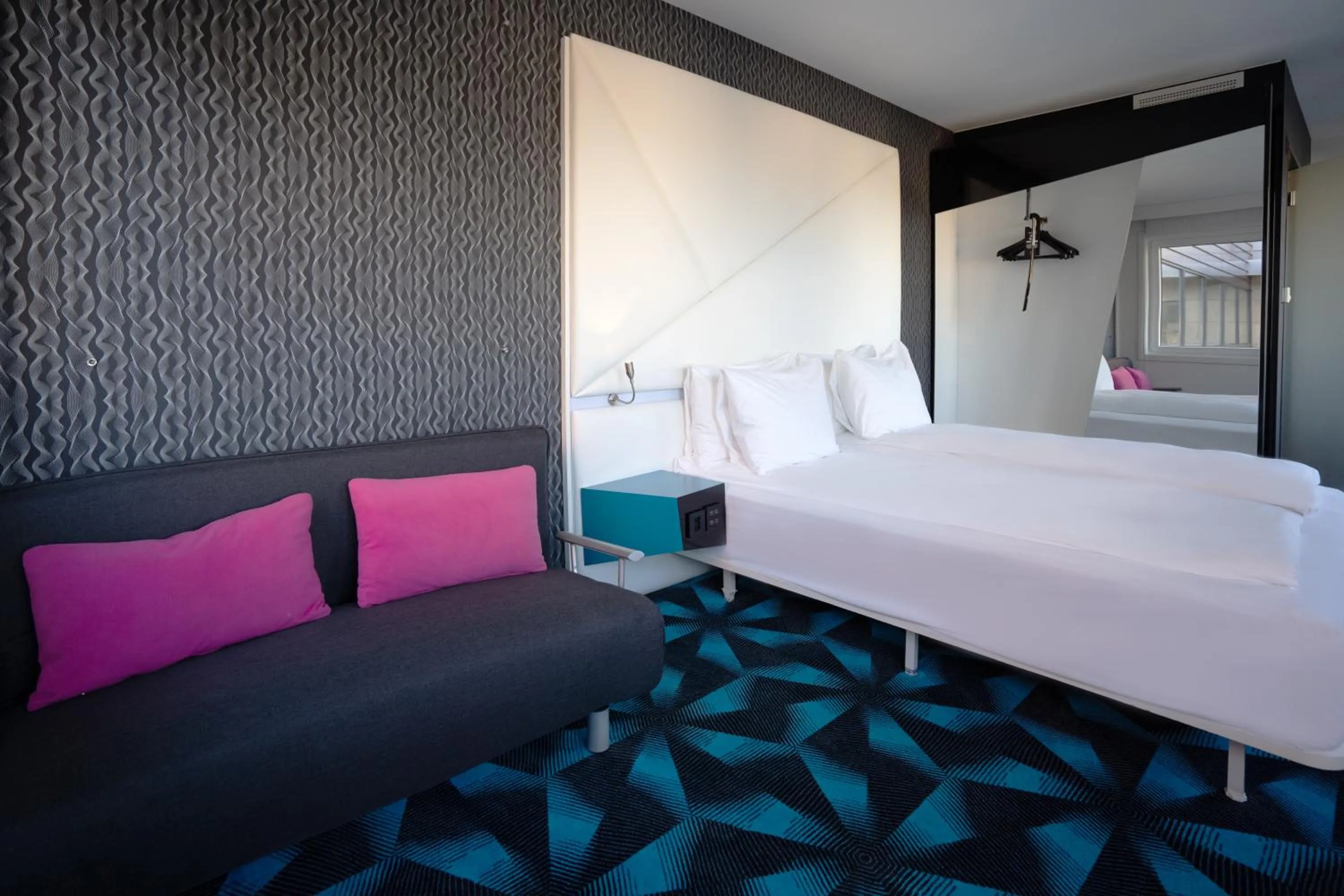 Bedroom, Bed in Magic Hotel Solheimsviken