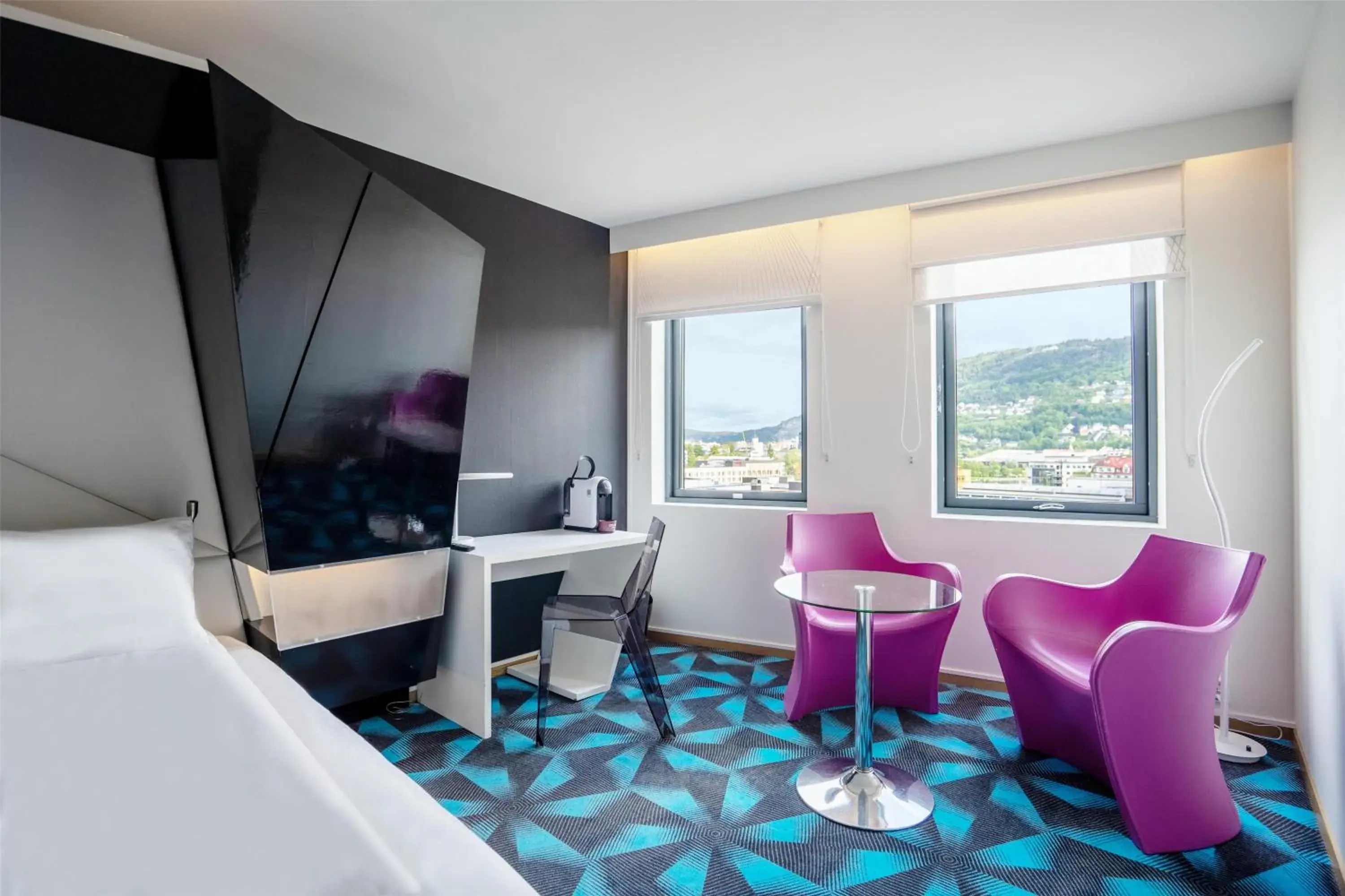 Bedroom, Bed in Prize by Radisson, Solheimsviken Bergen Bedroom, Bed in Prize by Radisson, Solheimsviken Bergen