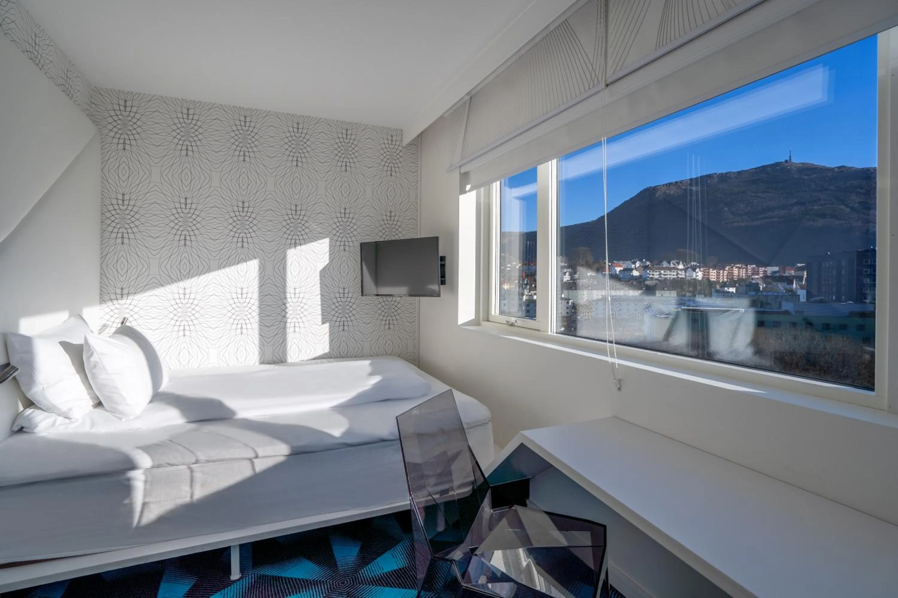 Bedroom, Bed in Magic Hotel Solheimsviken