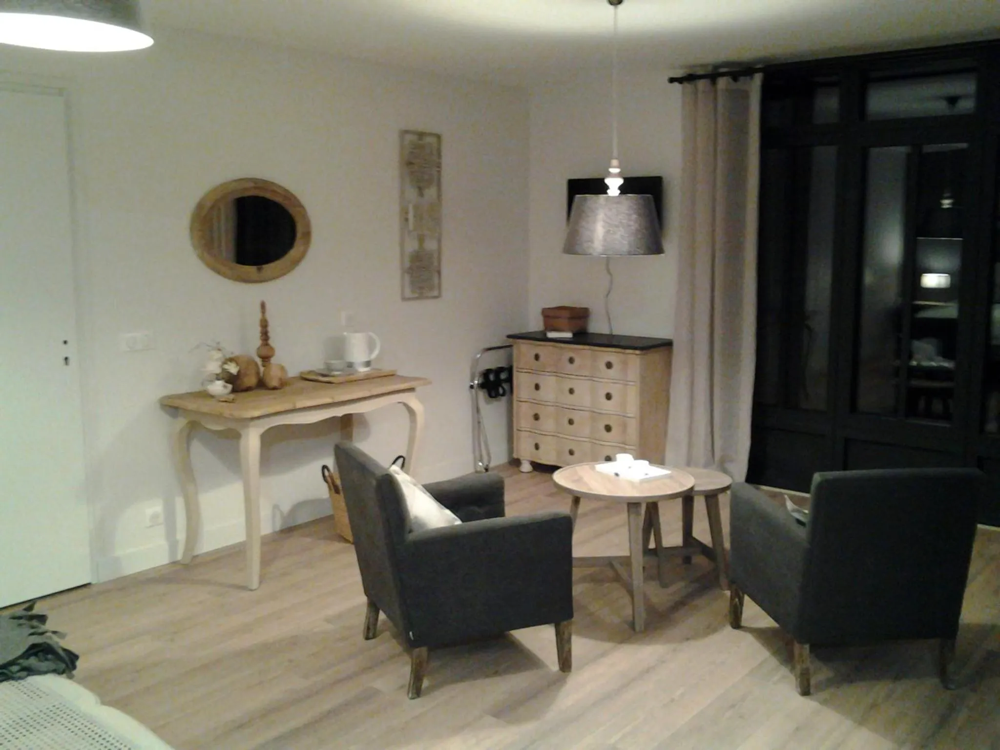 Coffee/tea facilities in Chambres D´Hôtes Herbes Folles