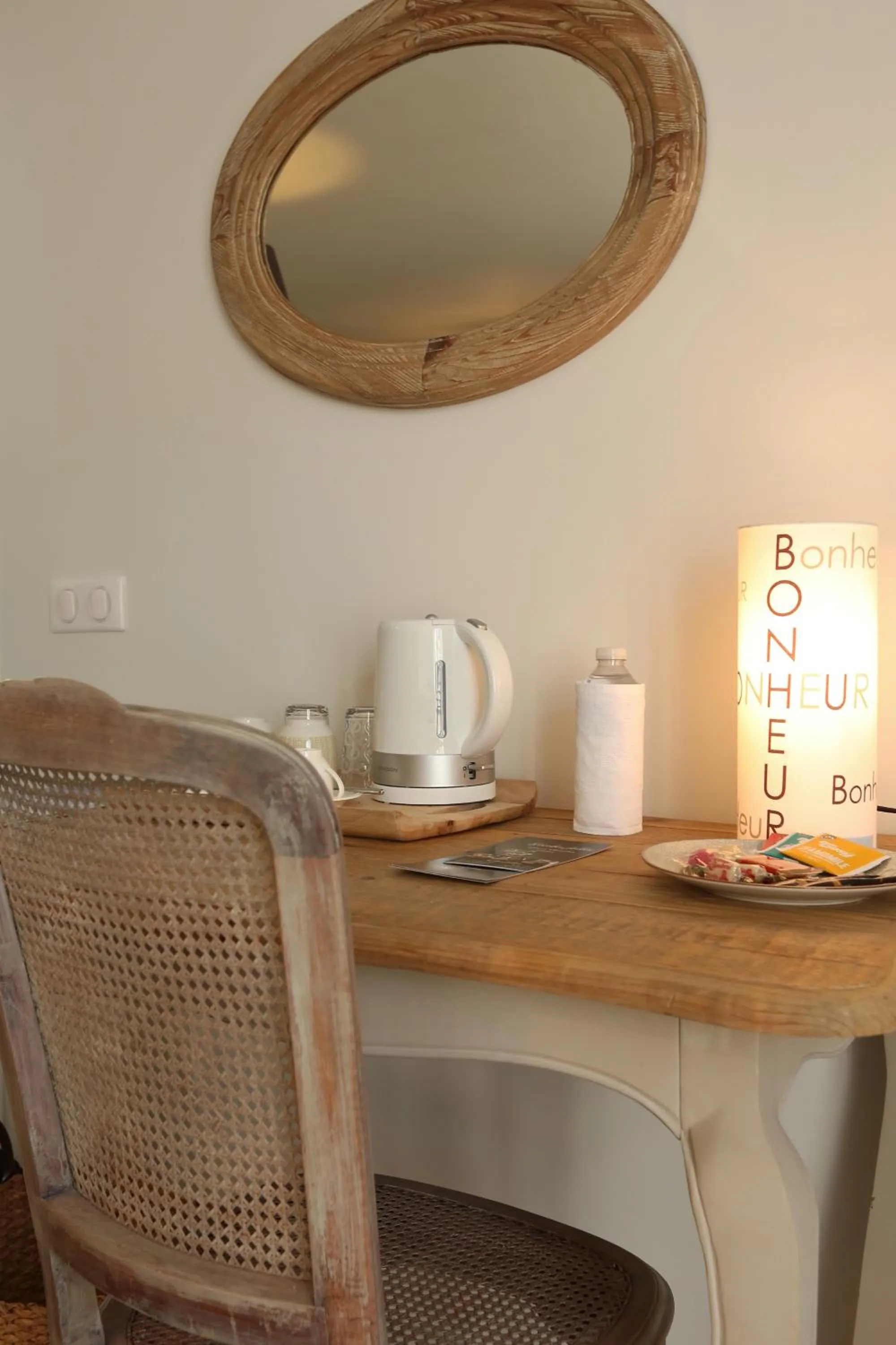 Coffee/tea facilities in Chambres D´Hôtes Herbes Folles