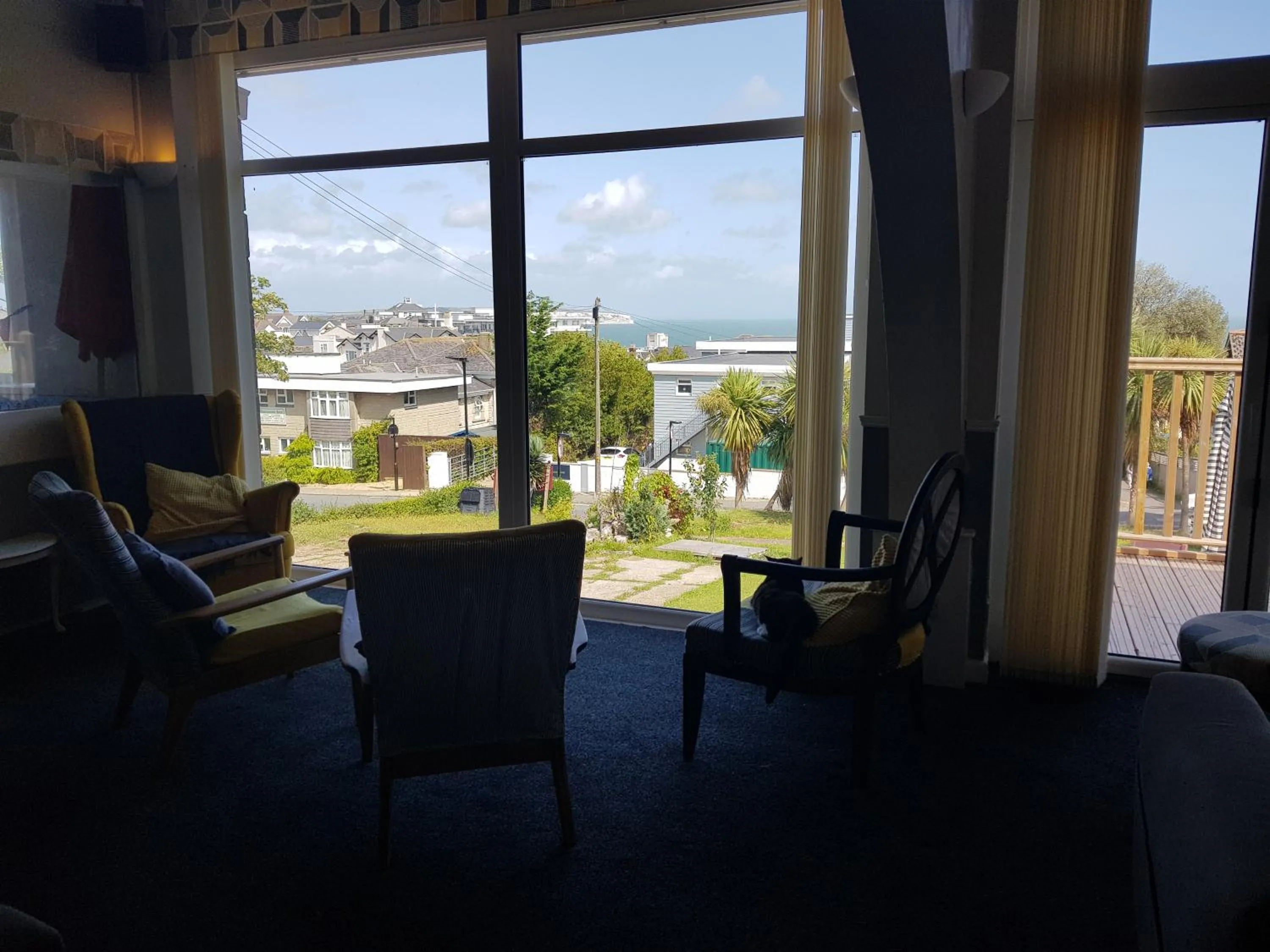 Living room in Victoria Lodge