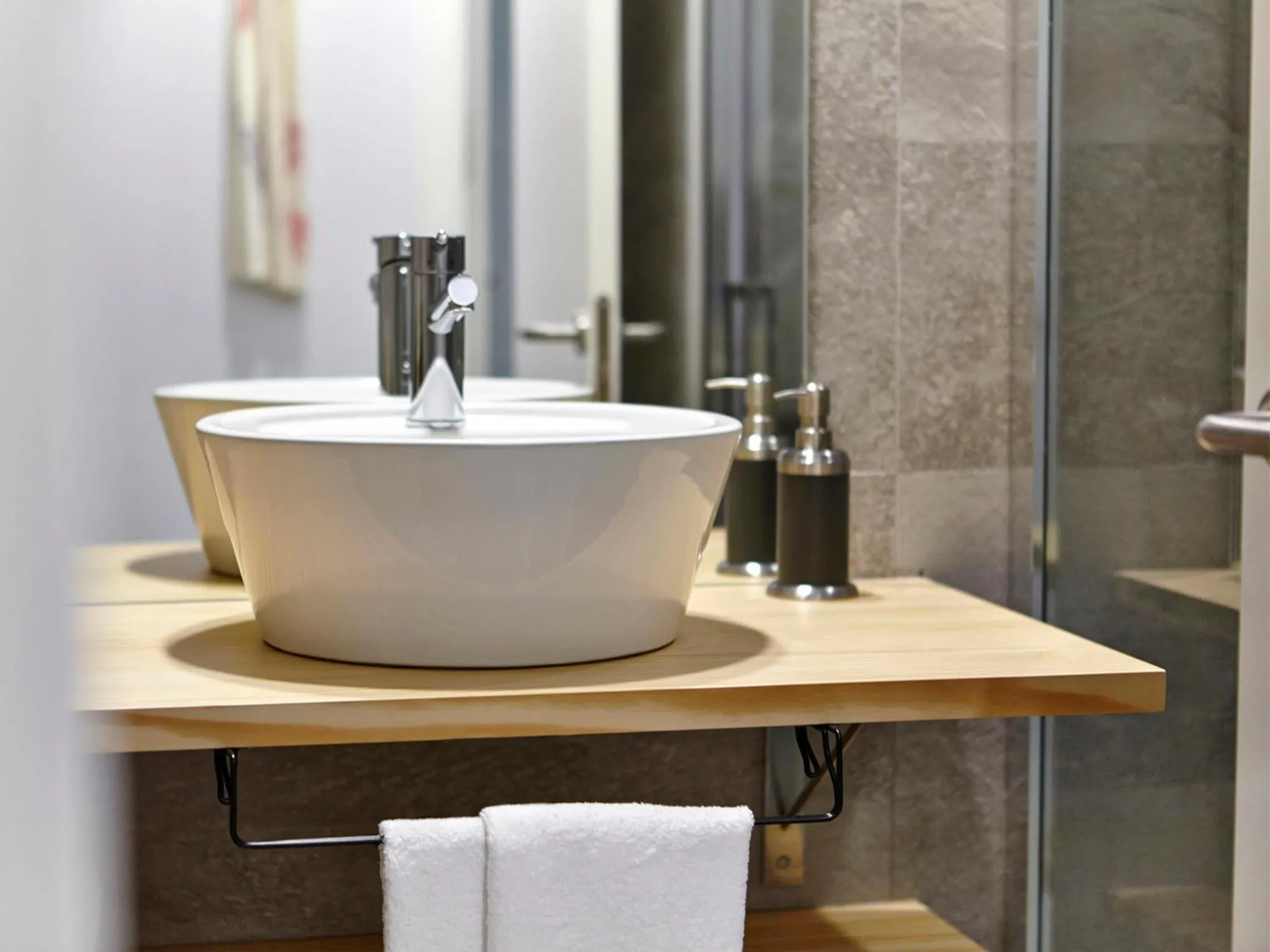 Bathroom in Pensión Peñaflorida