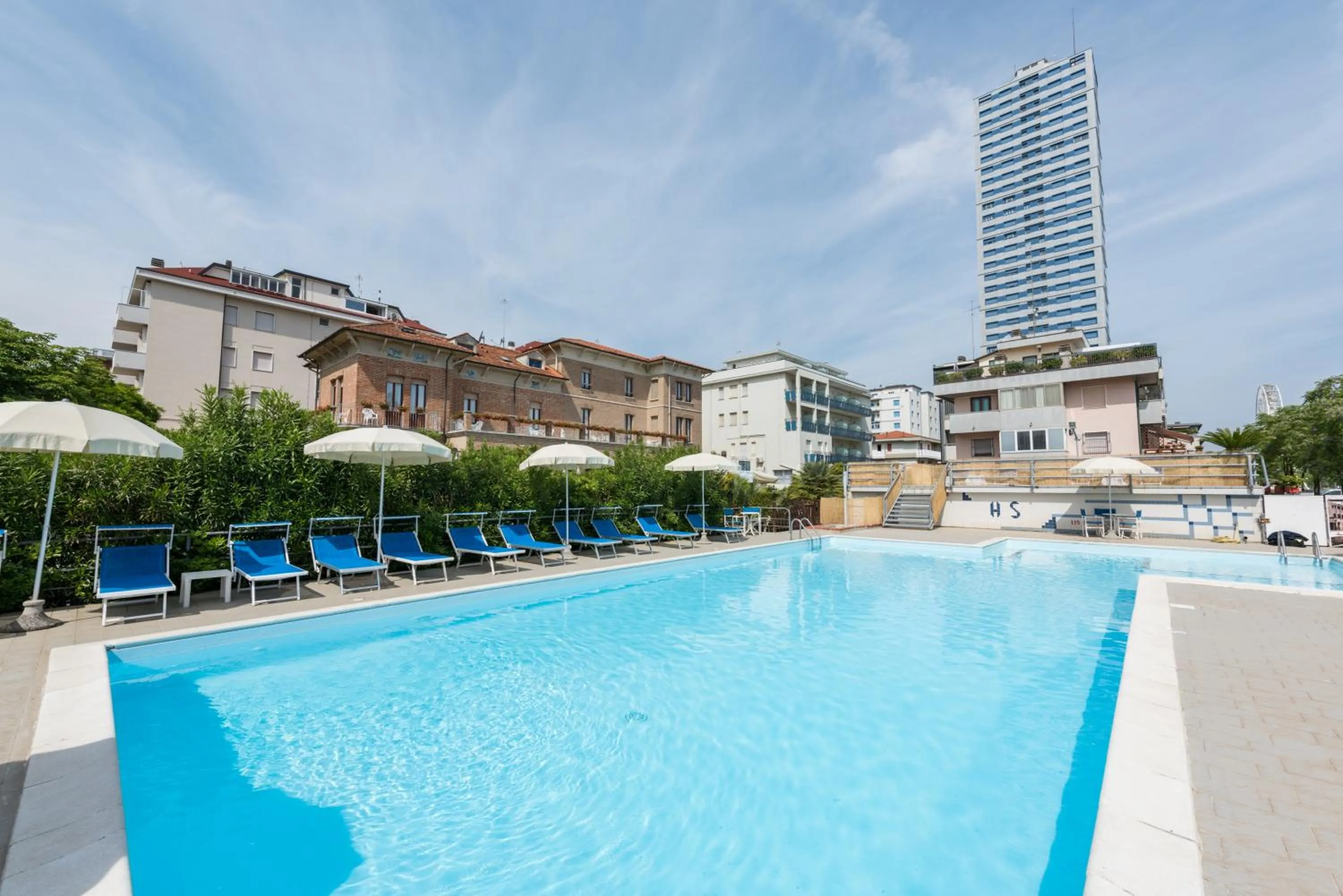 Swimming pool in Hotel Stefania