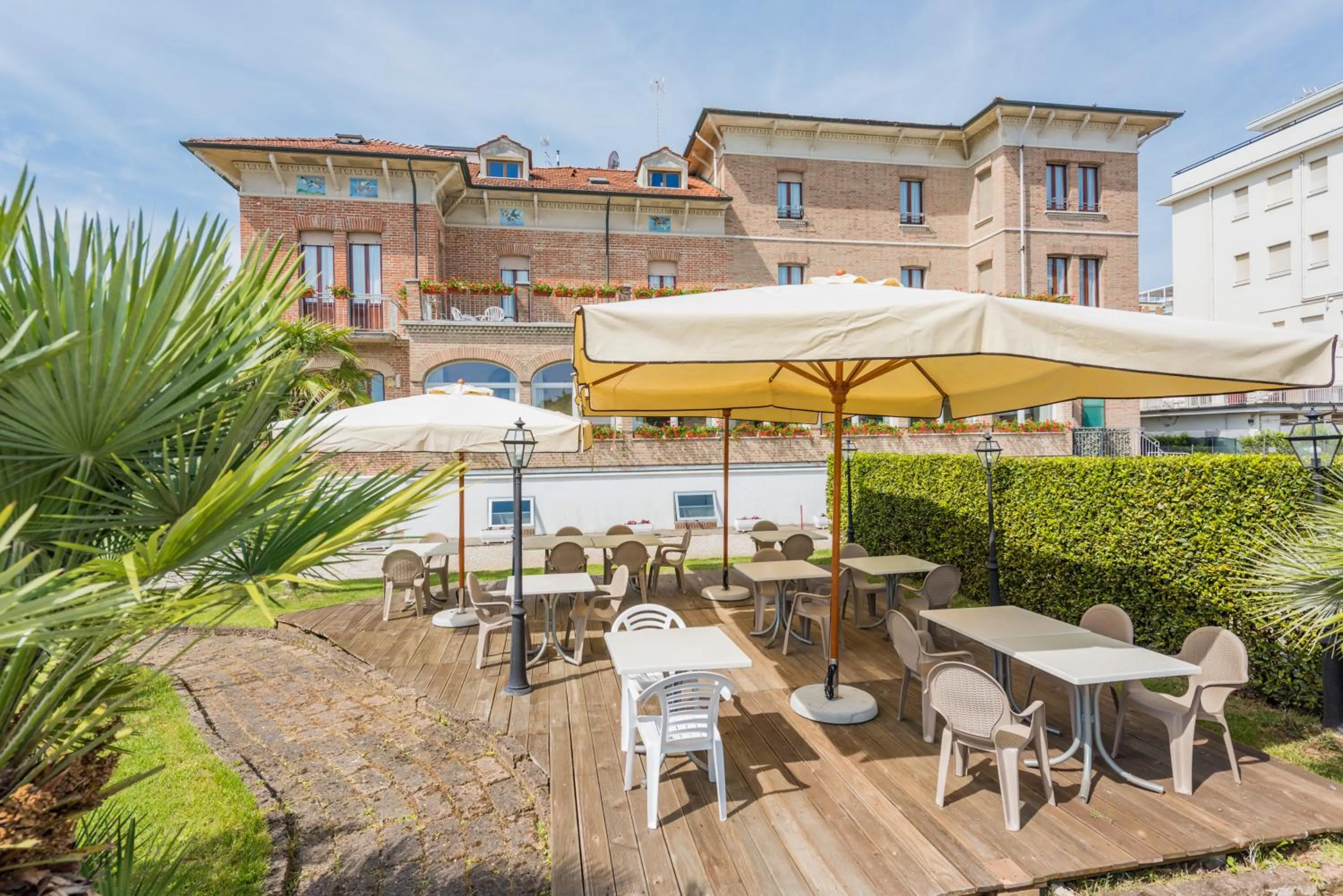 Garden in Hotel Stefania