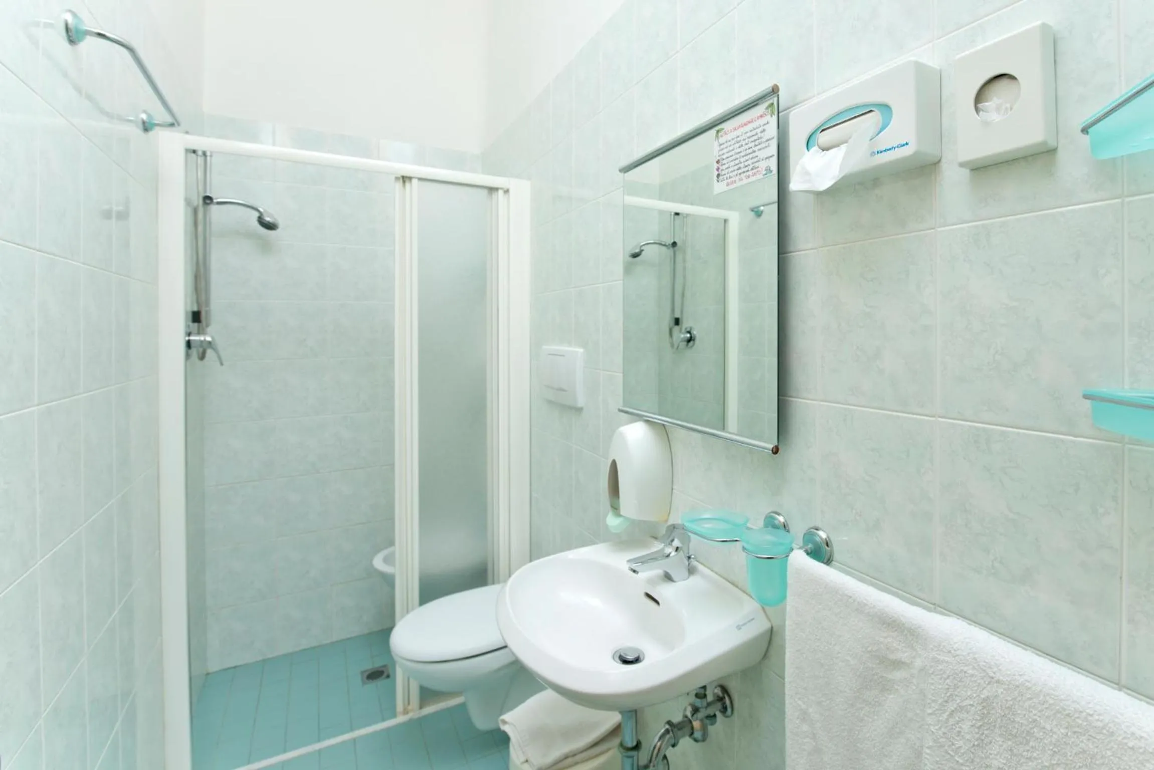 Bathroom in Hotel Stefania