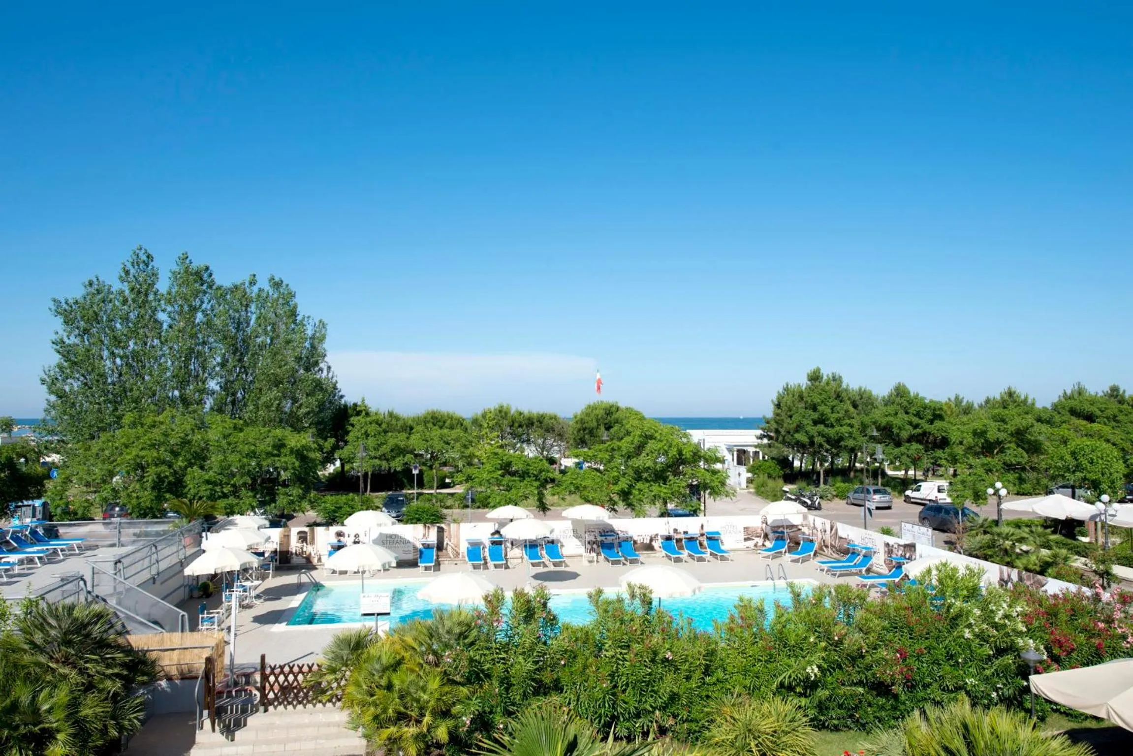 Property building in Hotel Stefania